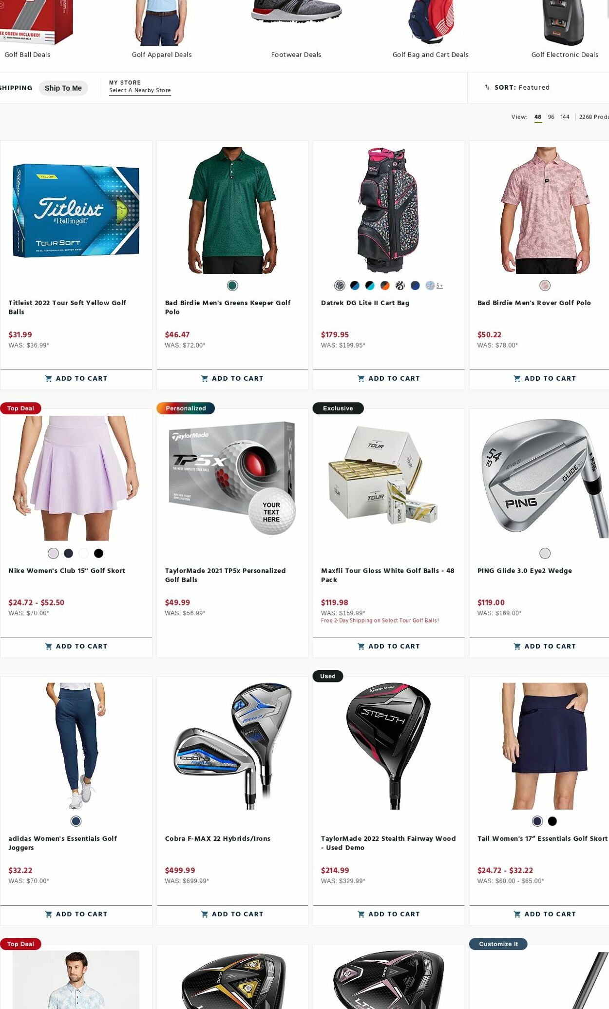 Weekly ad Golf Galaxy 07/24/2023 - 07/30/2023