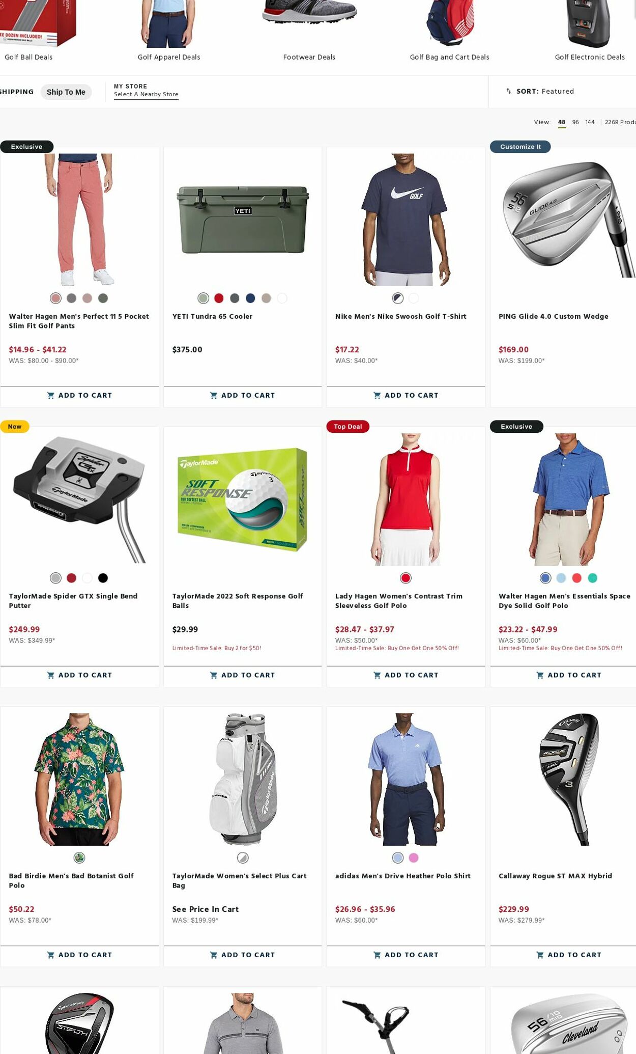 Weekly ad Golf Galaxy 07/24/2023 - 07/30/2023