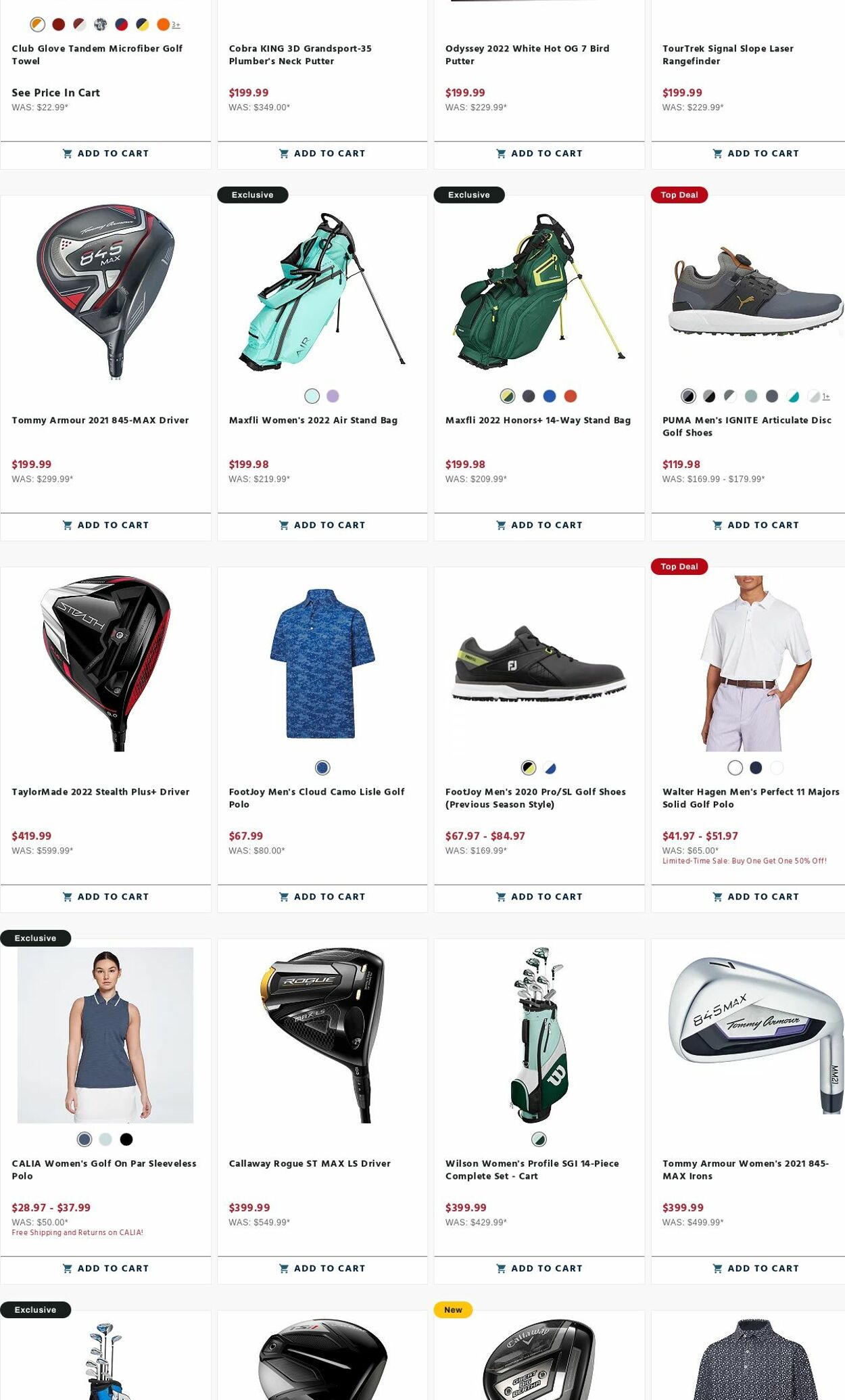 Weekly ad Golf Galaxy 08/07/2023 - 08/13/2023