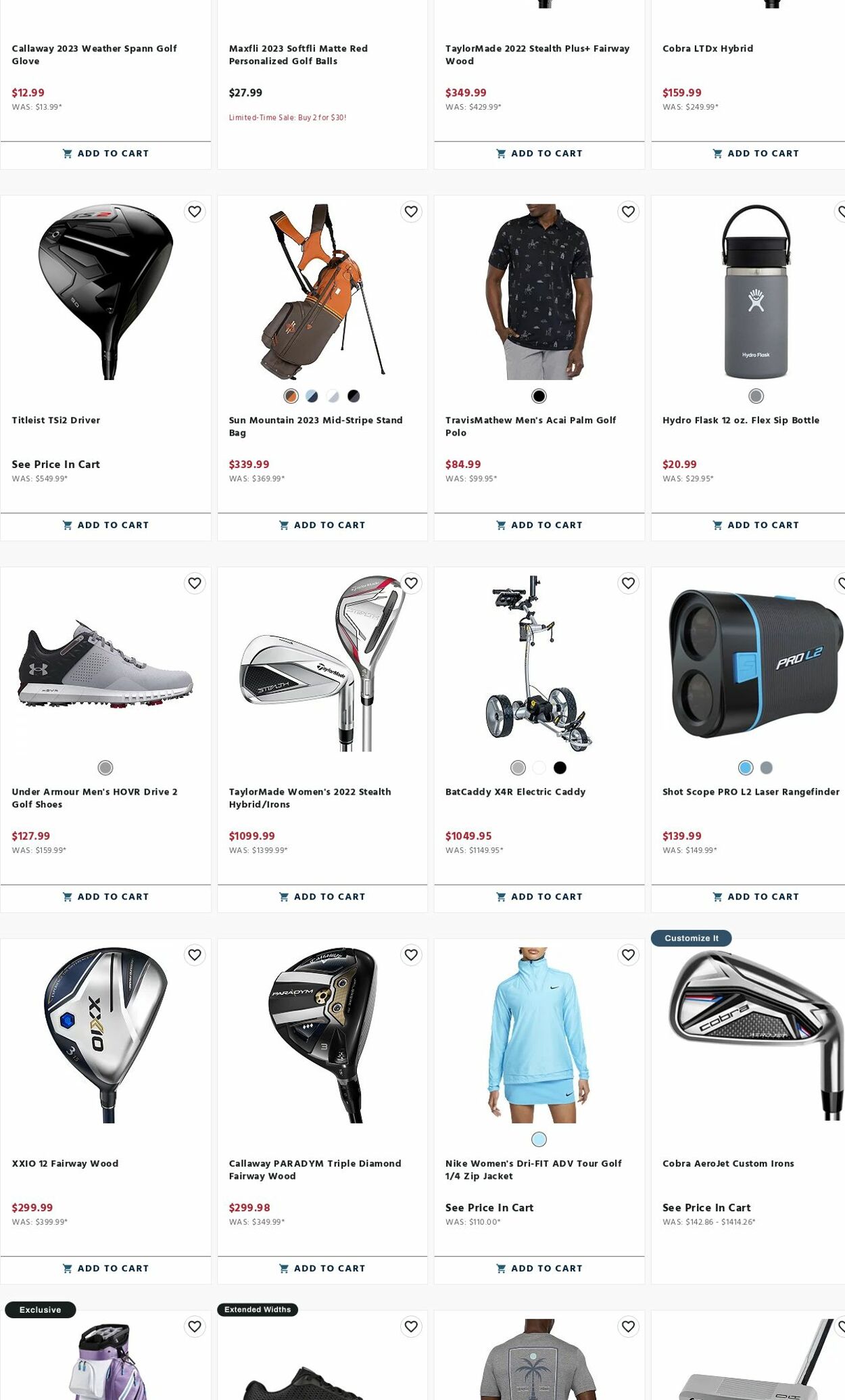 Weekly ad Golf Galaxy 11/20/2023 - 11/26/2023