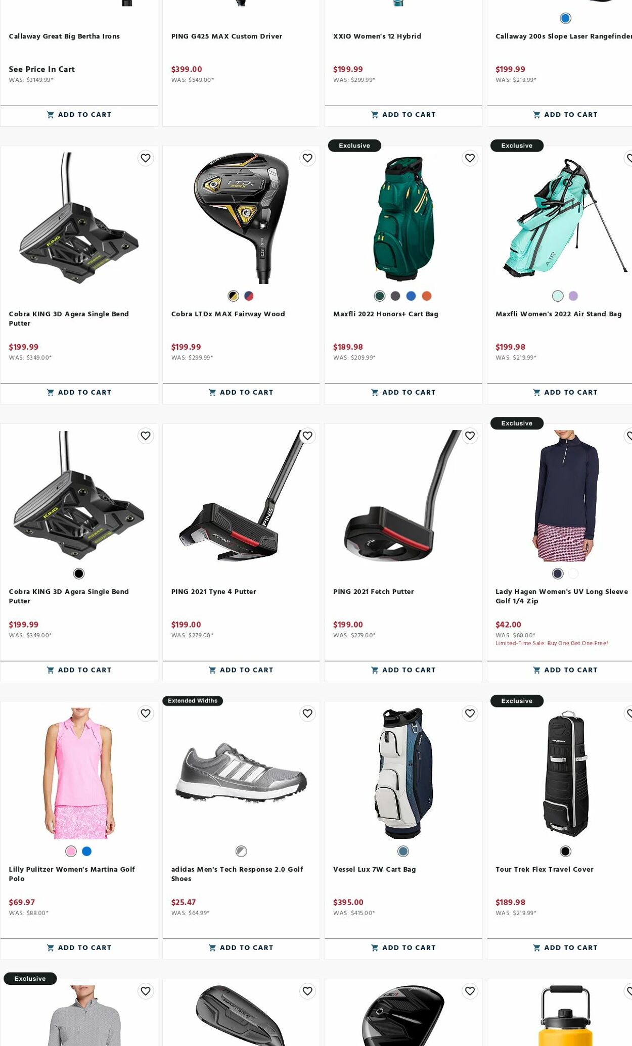 Weekly ad Golf Galaxy 11/20/2023 - 11/26/2023