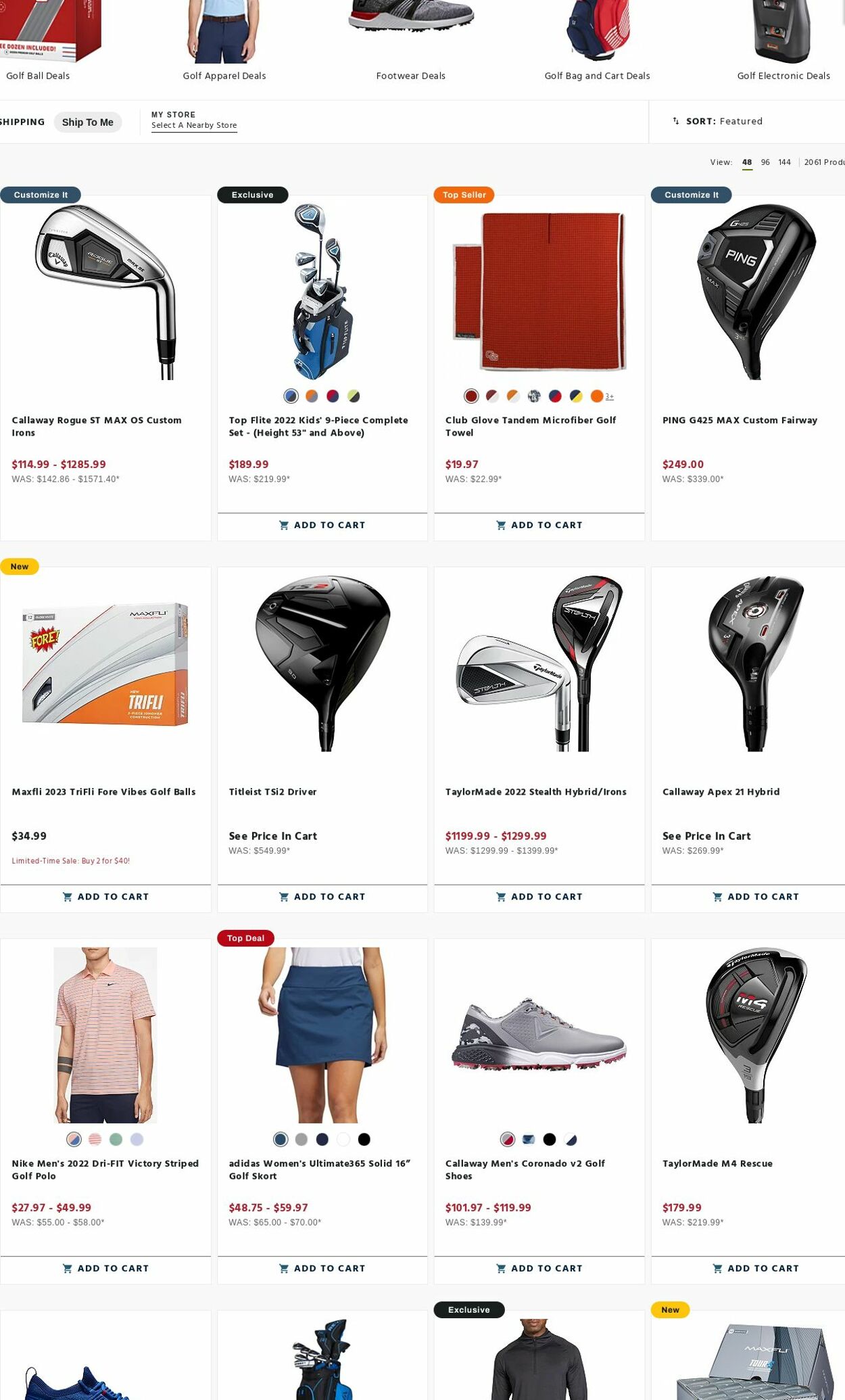 Weekly ad Golf Galaxy 05/01/2023 - 05/31/2023