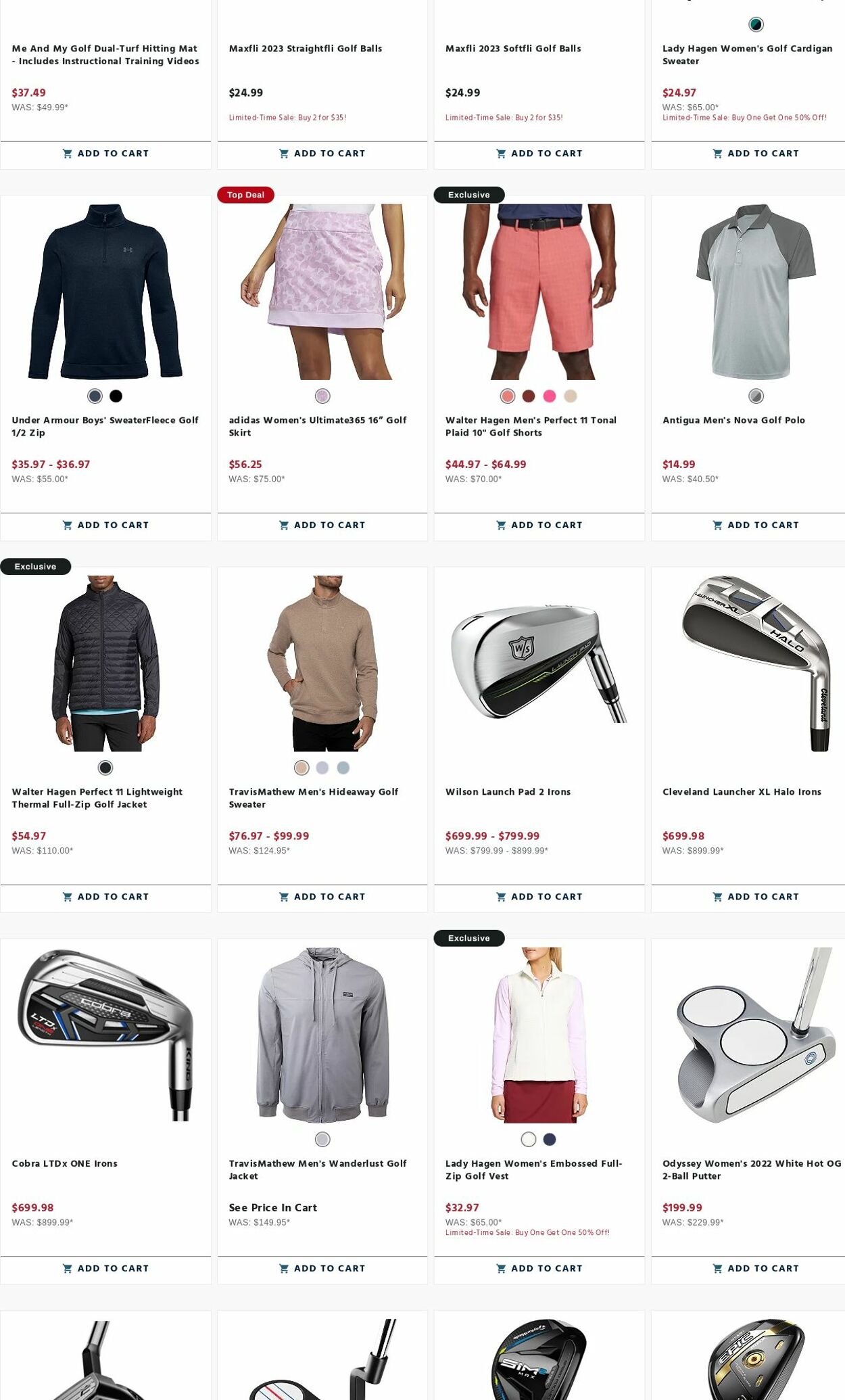 Weekly ad Golf Galaxy 05/01/2023 - 05/31/2023