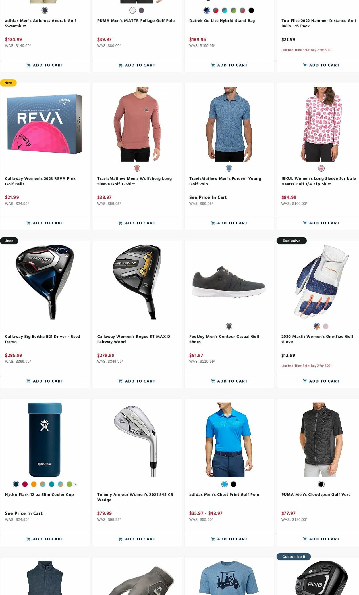 Weekly ad Golf Galaxy 05/01/2023 - 05/31/2023