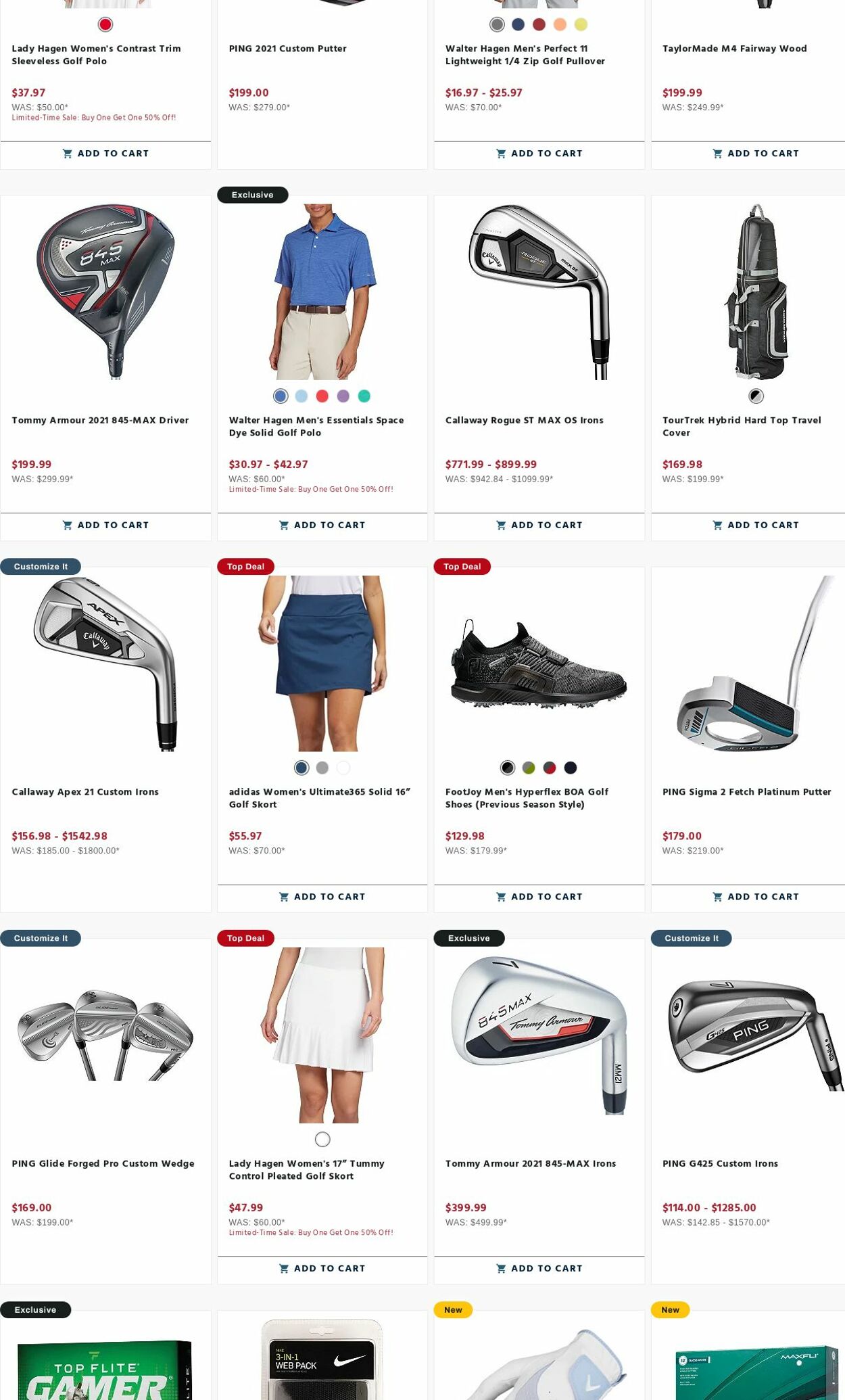 Weekly ad Golf Galaxy 08/28/2023 - 09/03/2023