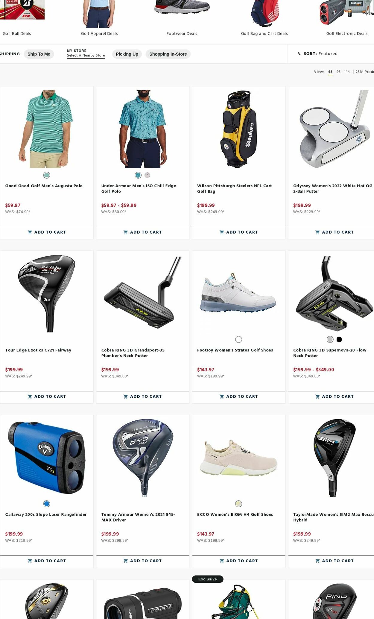 Weekly ad Golf Galaxy 08/28/2023 - 09/03/2023