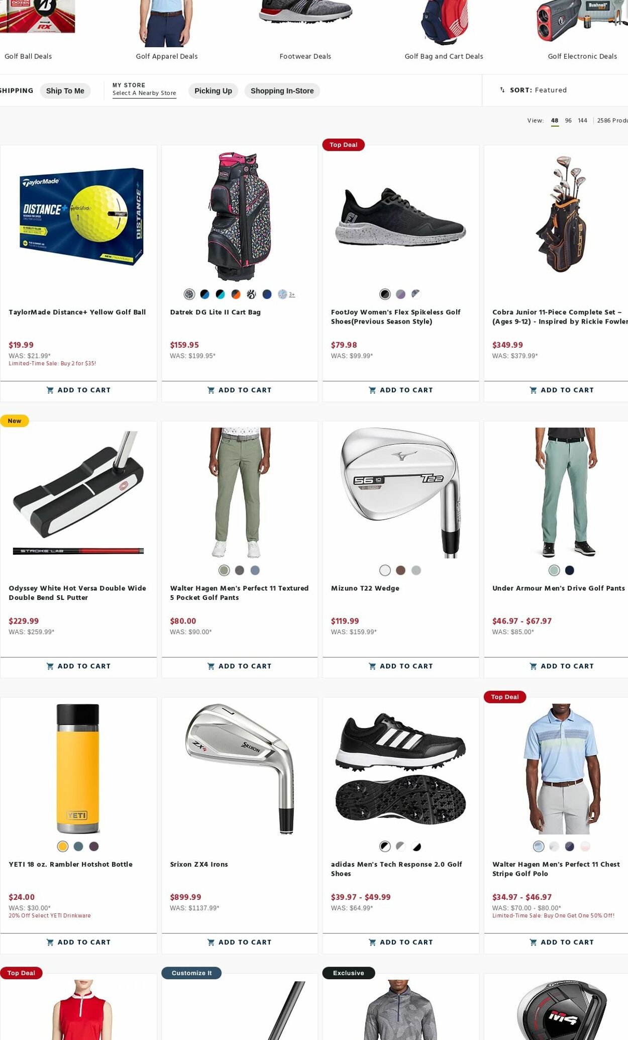 Weekly ad Golf Galaxy 08/28/2023 - 09/03/2023