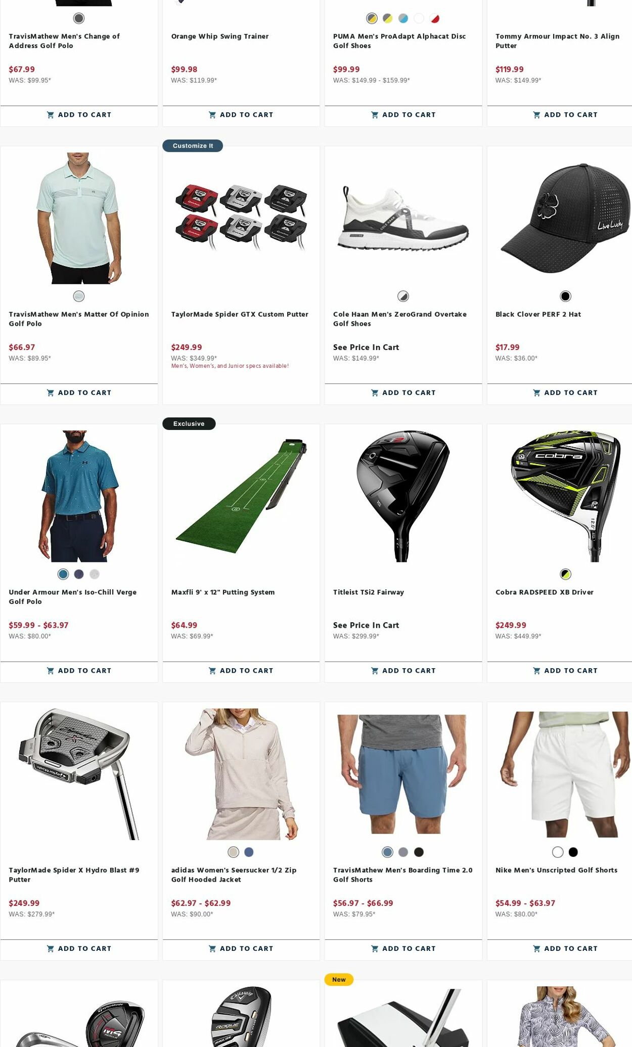 Weekly ad Golf Galaxy 08/28/2023 - 09/03/2023