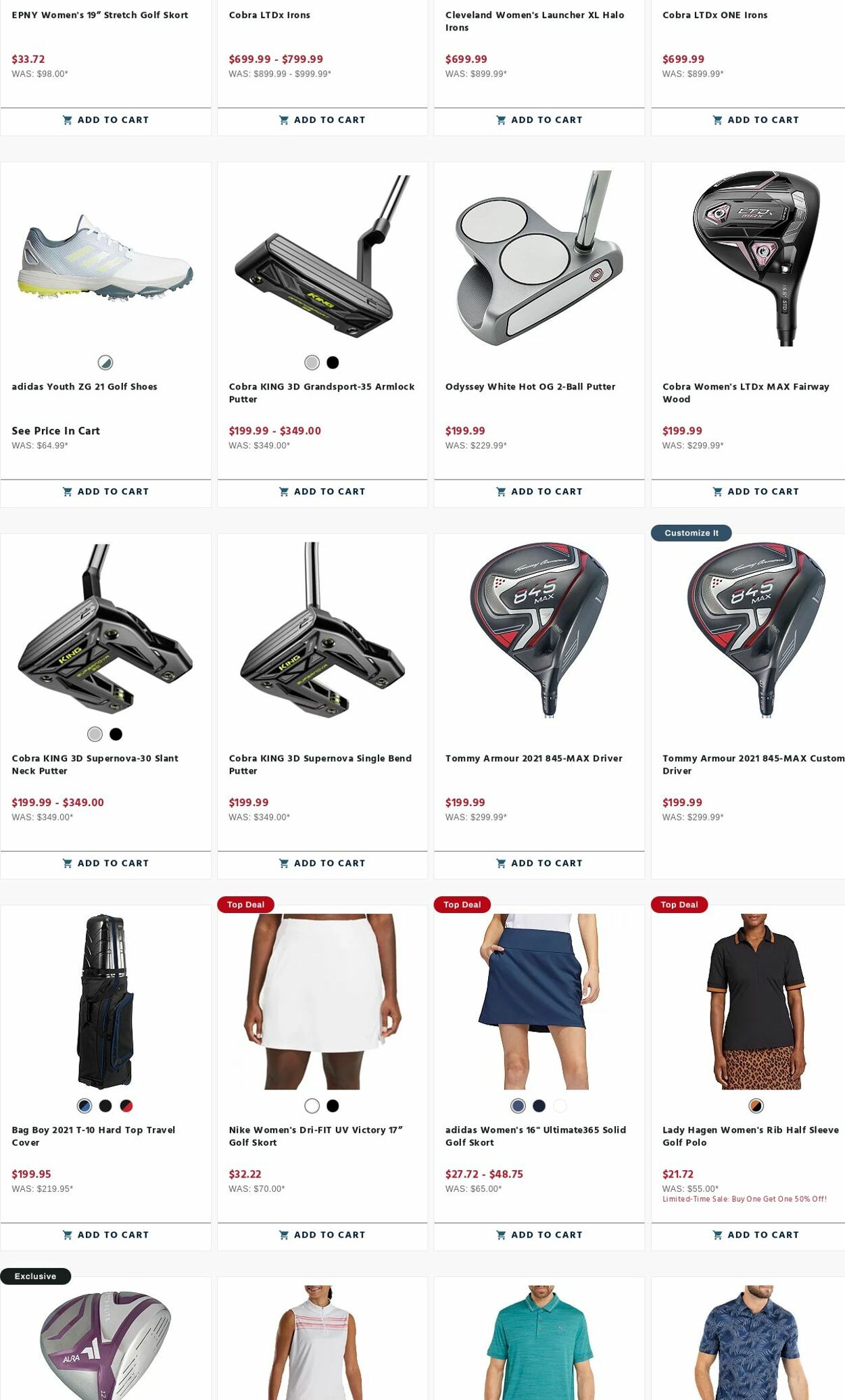 Weekly ad Golf Galaxy 07/17/2023 - 07/23/2023