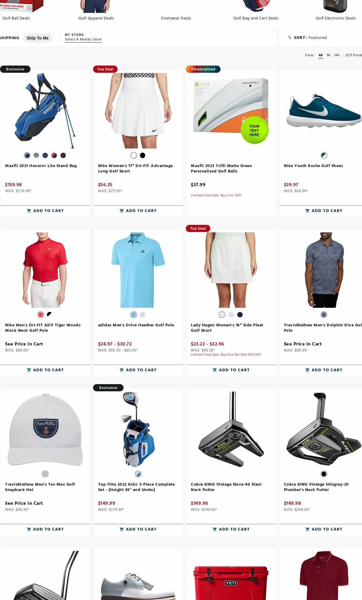 Weekly ad Golf Galaxy 07/17/2023 - 07/23/2023