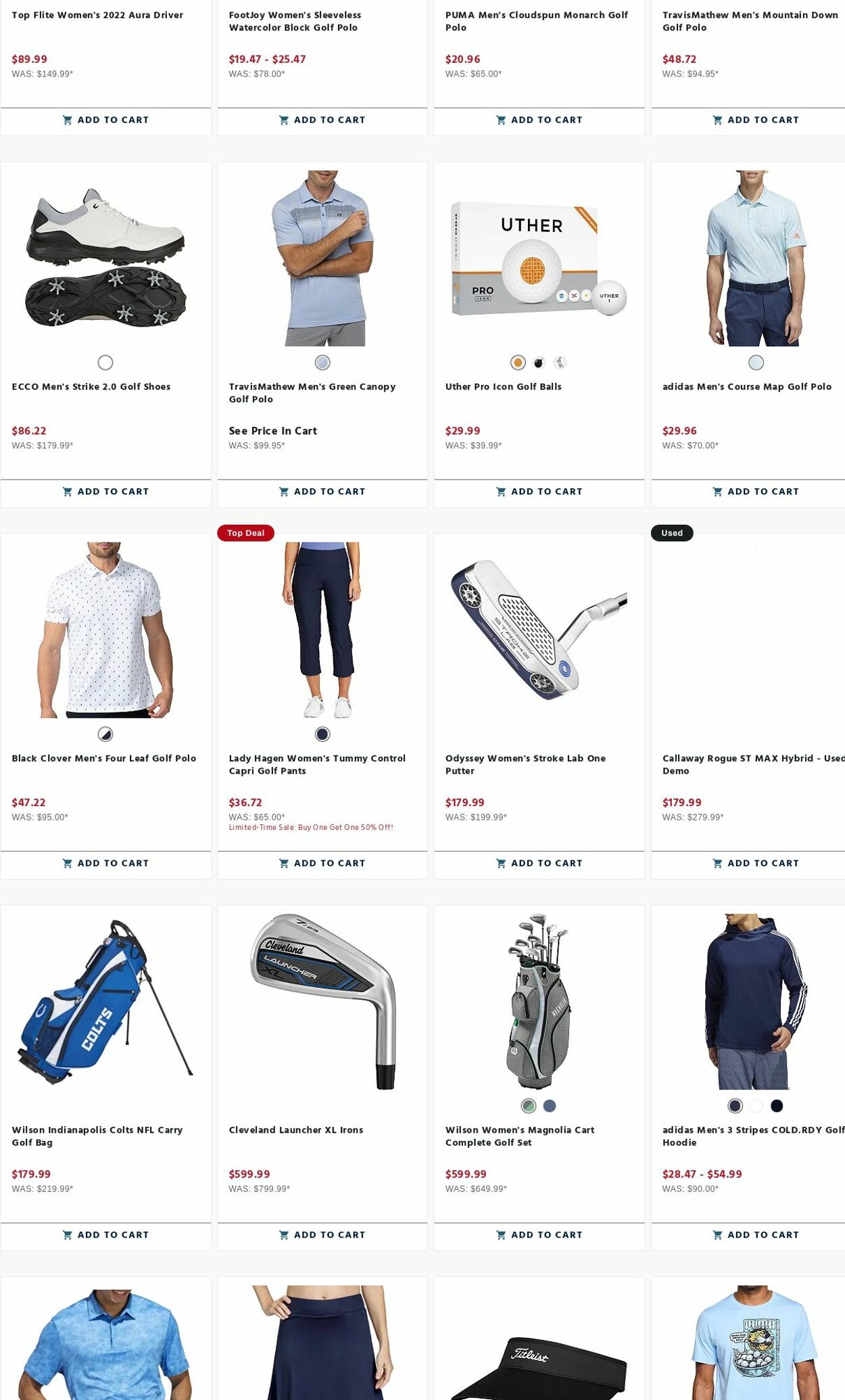 Weekly ad Golf Galaxy 07/17/2023 - 07/23/2023