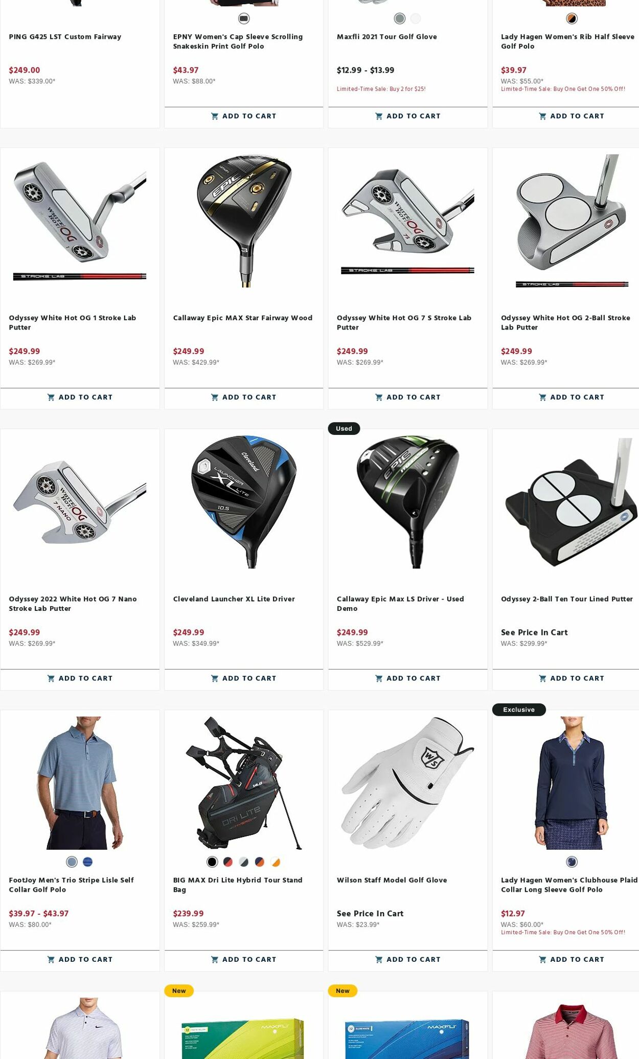 Weekly ad Golf Galaxy 04/03/2023 - 04/17/2023