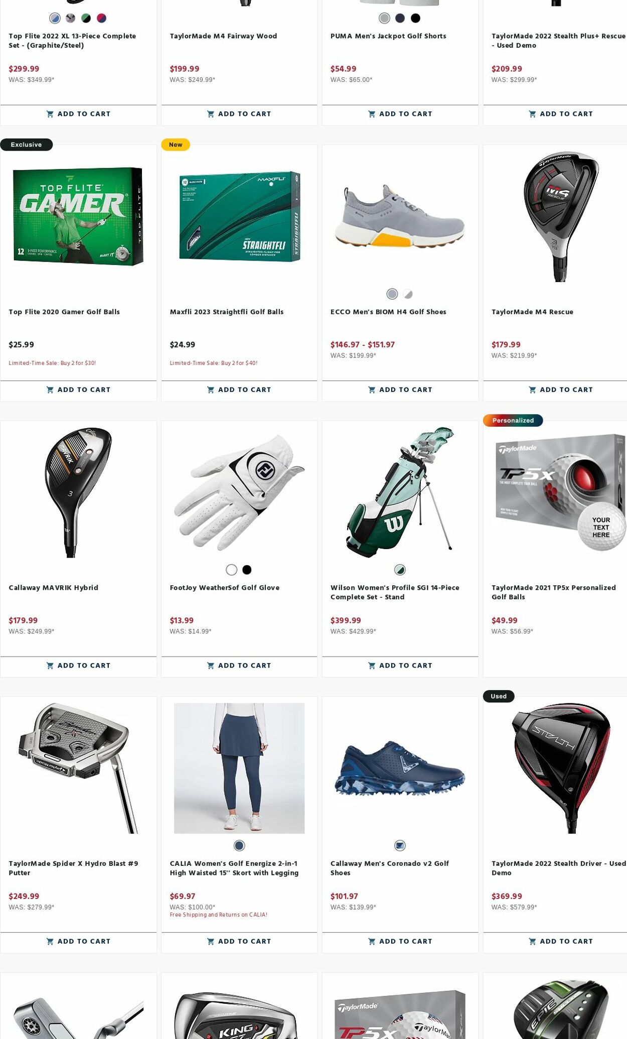 Weekly ad Golf Galaxy 04/03/2023 - 04/17/2023