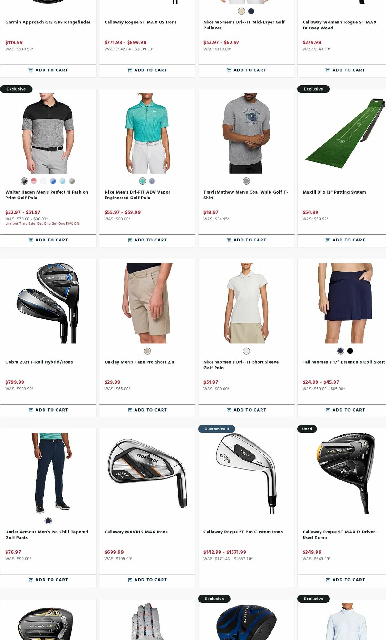 Weekly ad Golf Galaxy 04/03/2023 - 04/17/2023