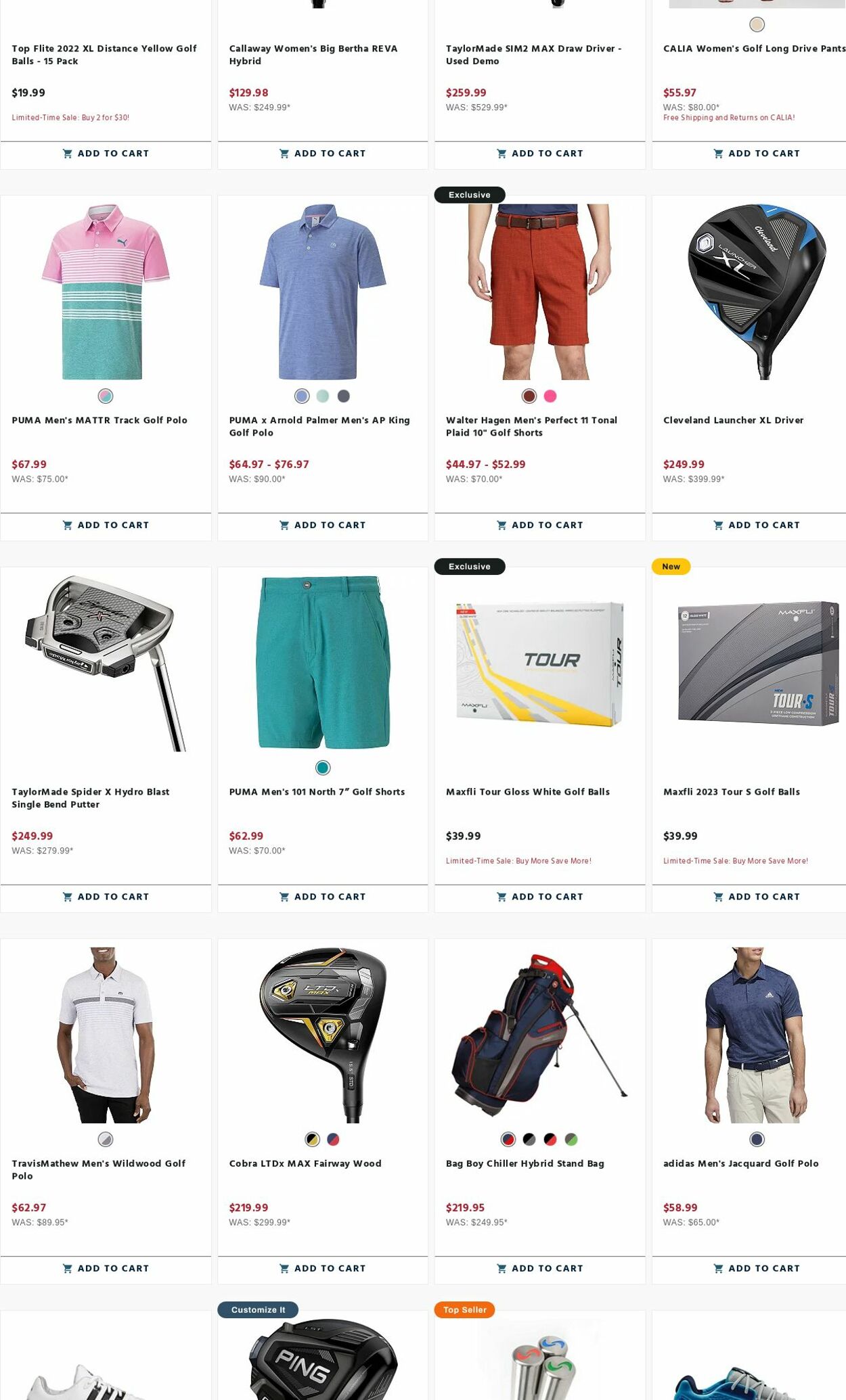 Weekly ad Golf Galaxy 04/03/2023 - 04/17/2023