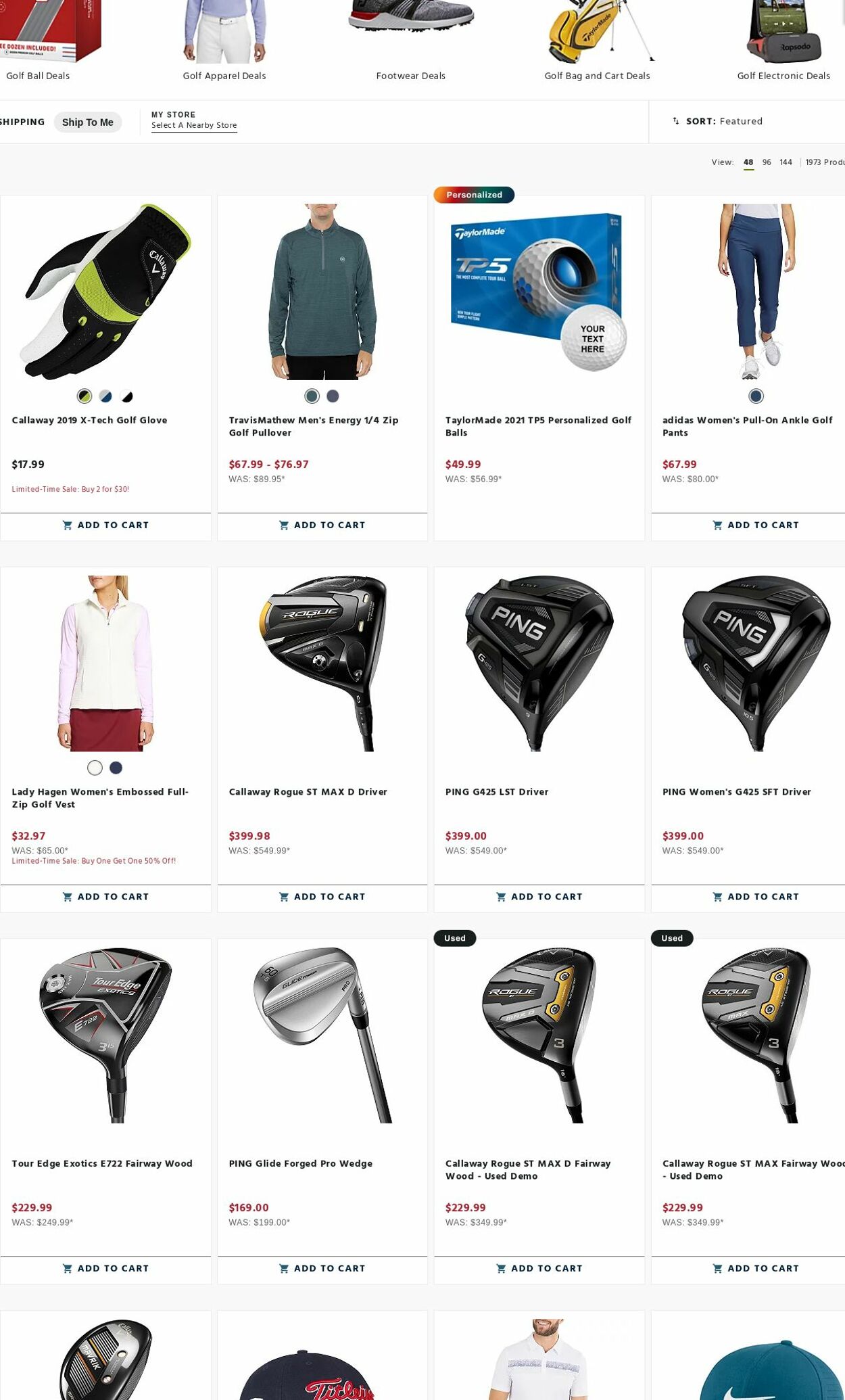 Weekly ad Golf Galaxy 04/03/2023 - 04/17/2023