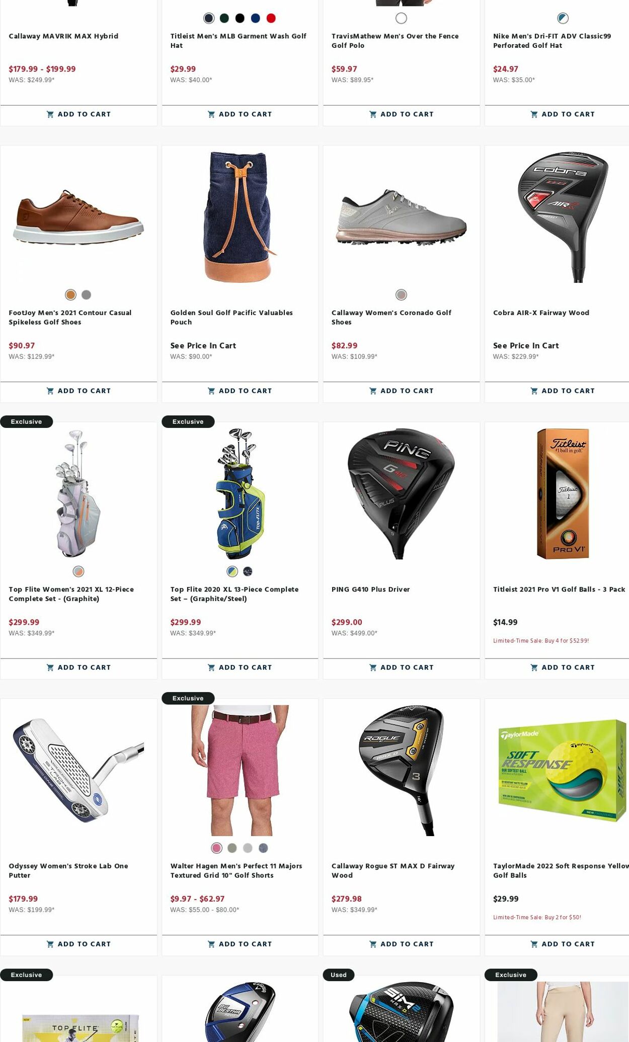 Weekly ad Golf Galaxy 04/03/2023 - 04/17/2023