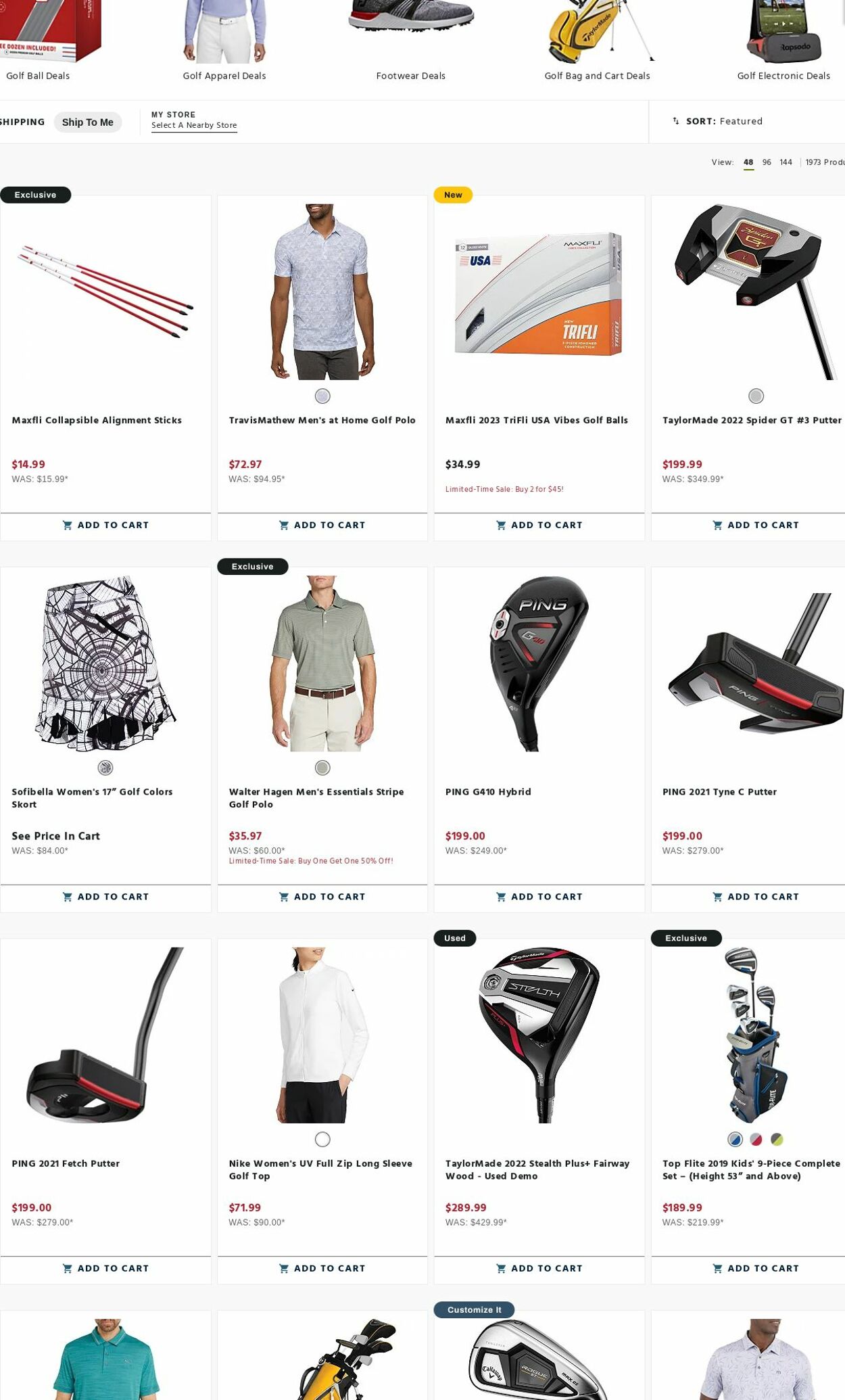 Weekly ad Golf Galaxy 04/03/2023 - 04/17/2023