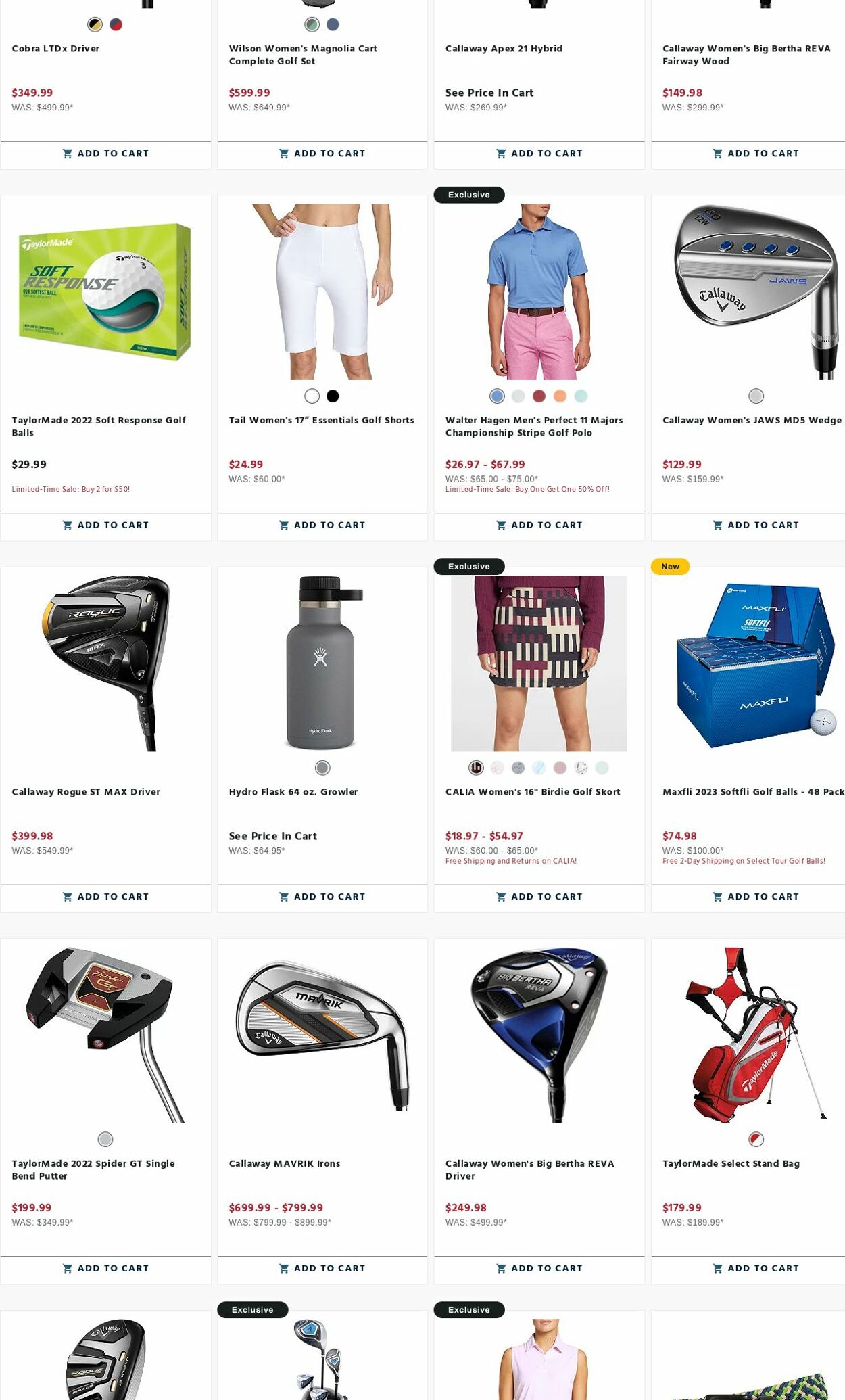 Weekly ad Golf Galaxy 04/03/2023 - 04/17/2023