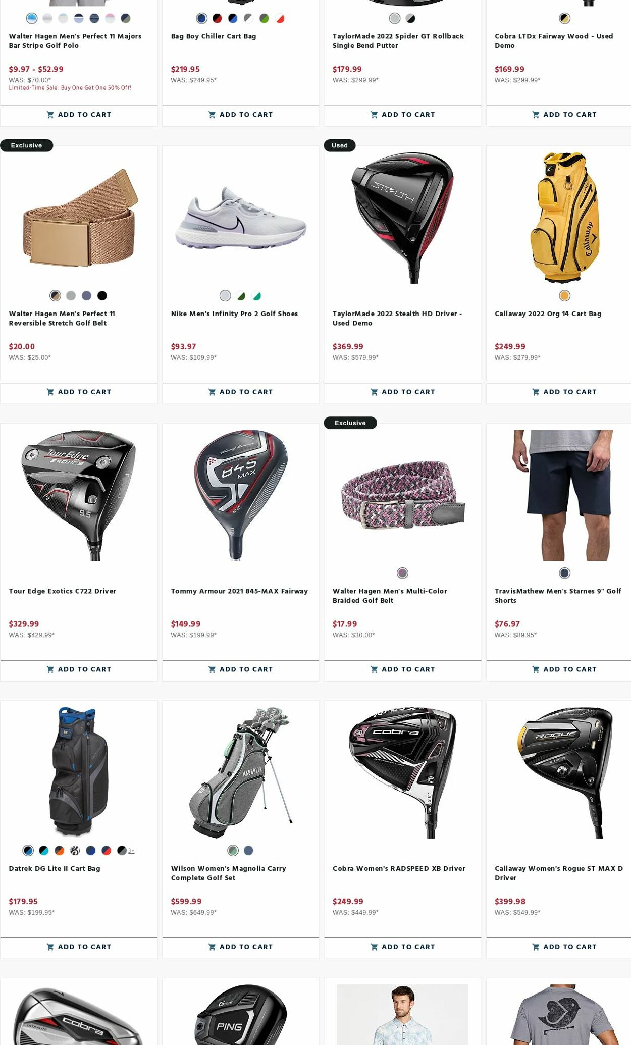 Weekly ad Golf Galaxy 04/03/2023 - 04/17/2023