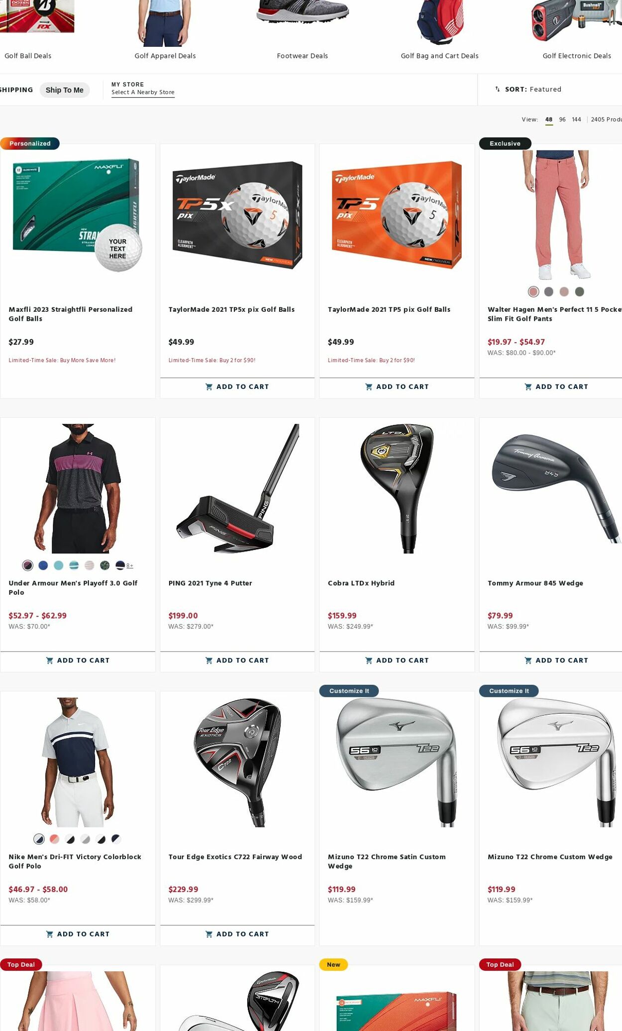 Weekly ad Golf Galaxy 08/14/2023 - 08/20/2023