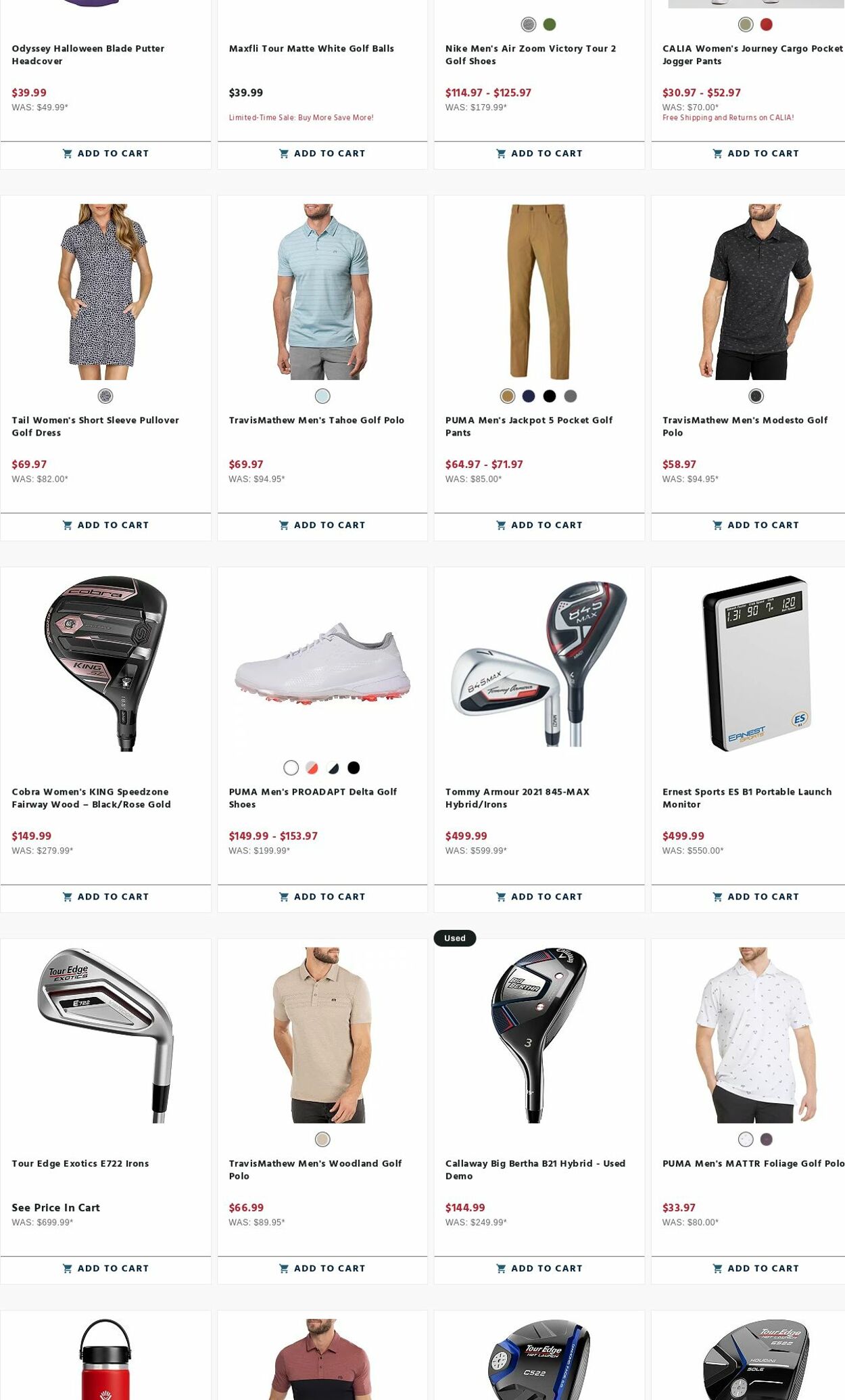 Weekly ad Golf Galaxy 05/15/2023 - 05/21/2023