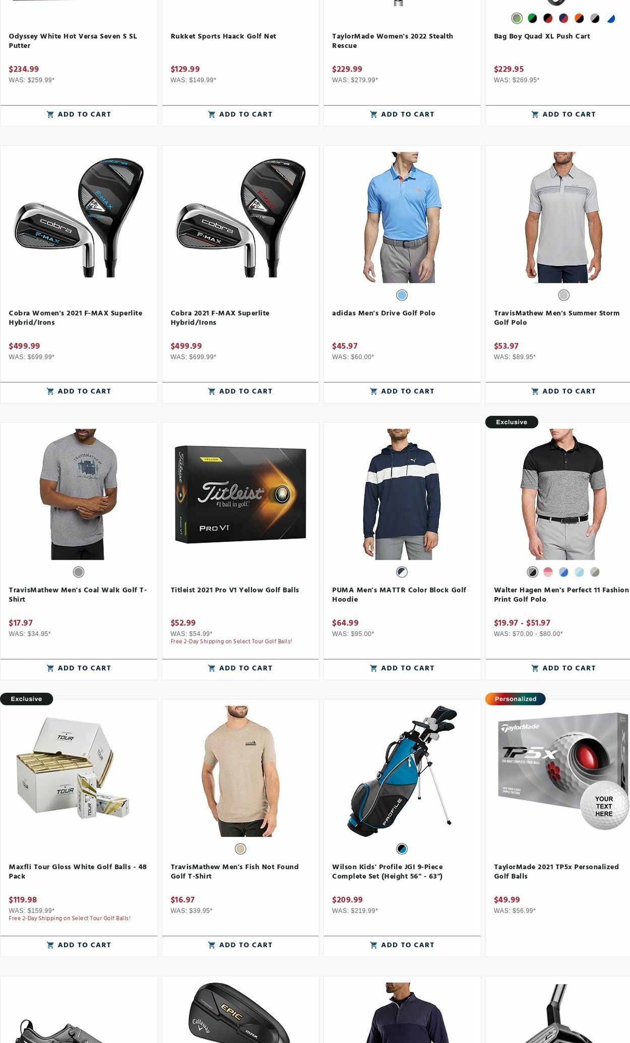 Weekly ad Golf Galaxy 05/15/2023 - 05/21/2023