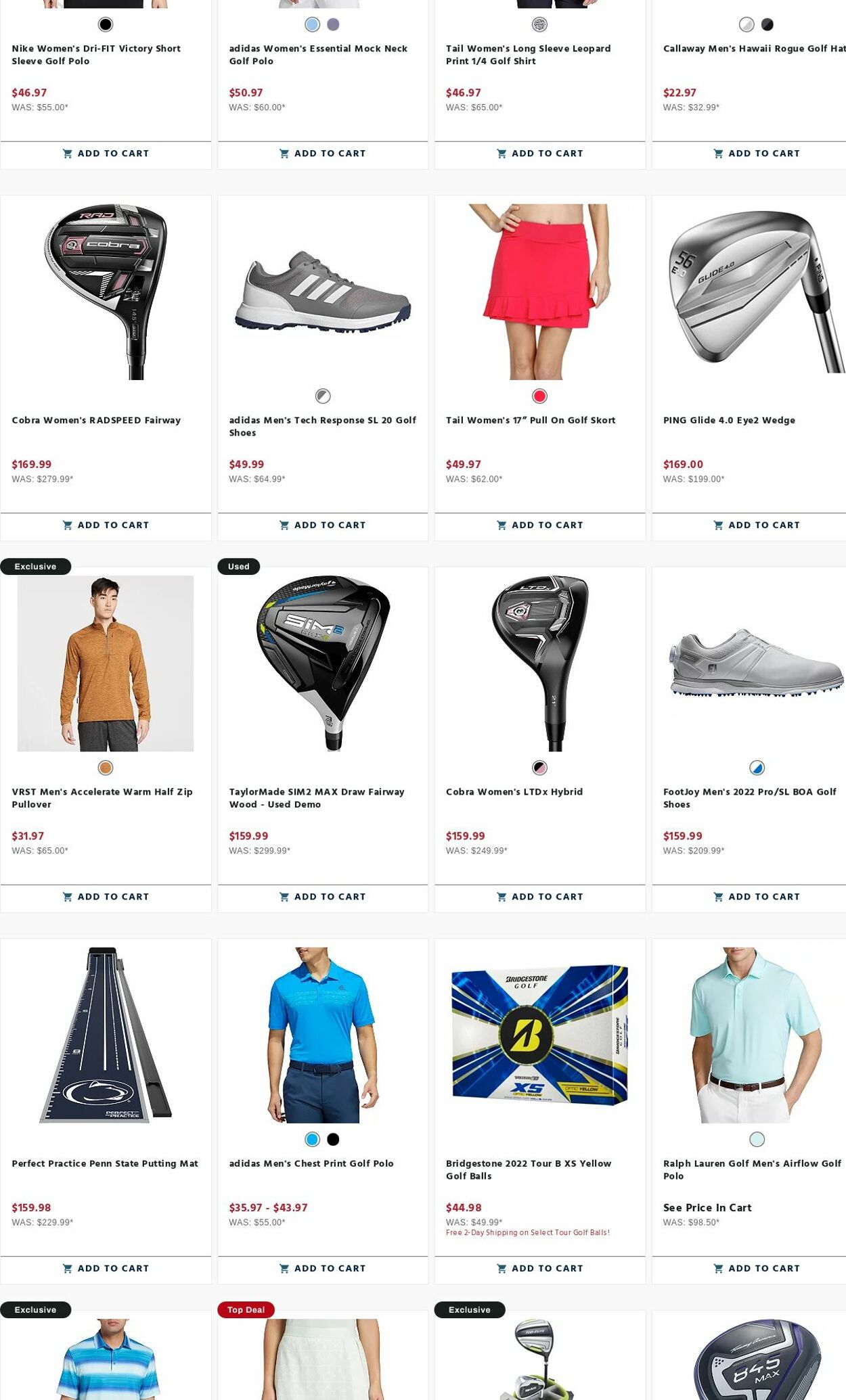 Weekly ad Golf Galaxy 05/15/2023 - 05/21/2023