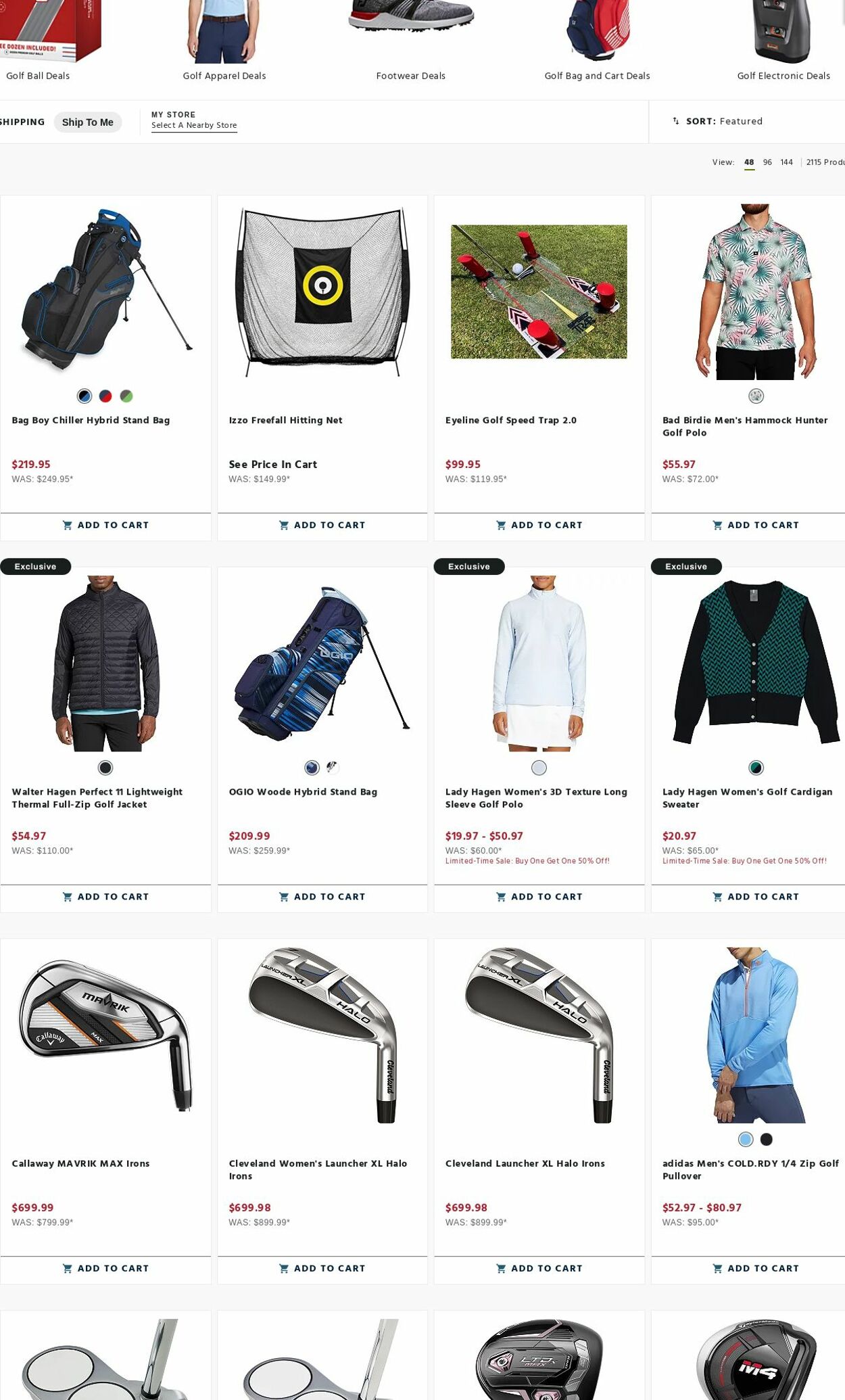 Weekly ad Golf Galaxy 05/15/2023 - 05/21/2023