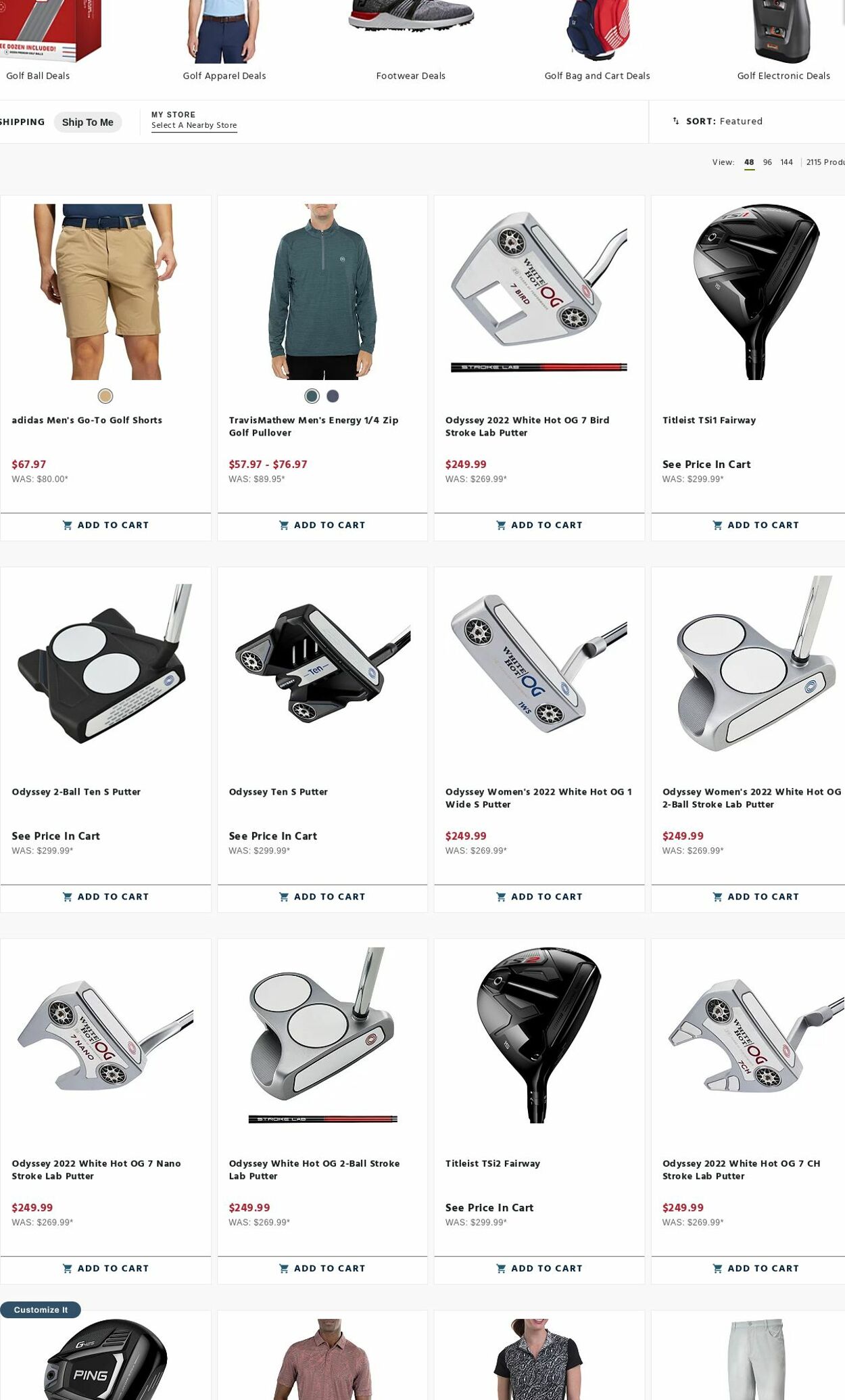 Weekly ad Golf Galaxy 05/15/2023 - 05/21/2023