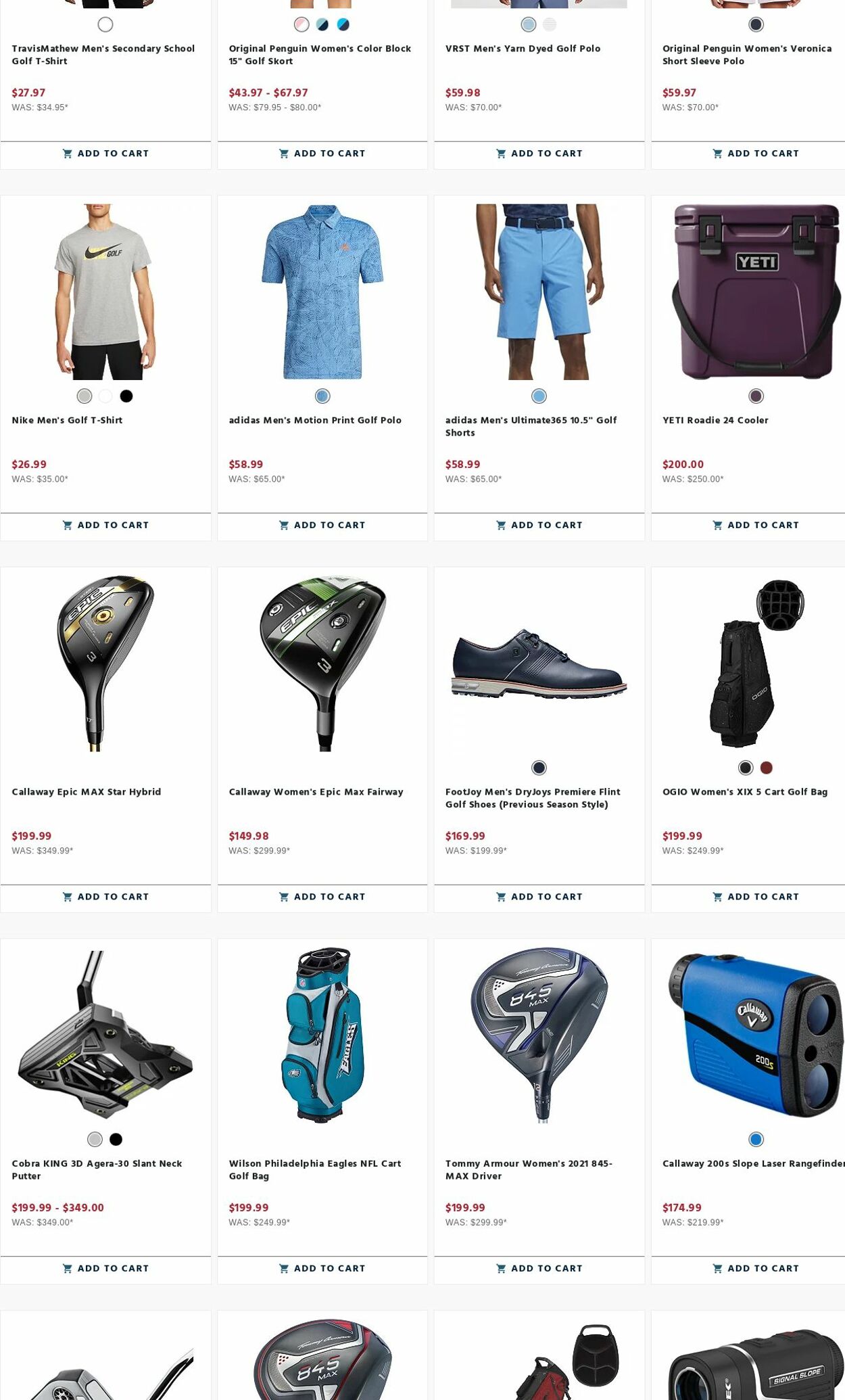 Weekly ad Golf Galaxy 05/15/2023 - 05/21/2023