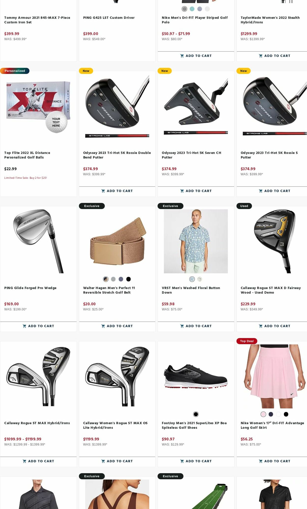 Weekly ad Golf Galaxy 05/15/2023 - 05/21/2023