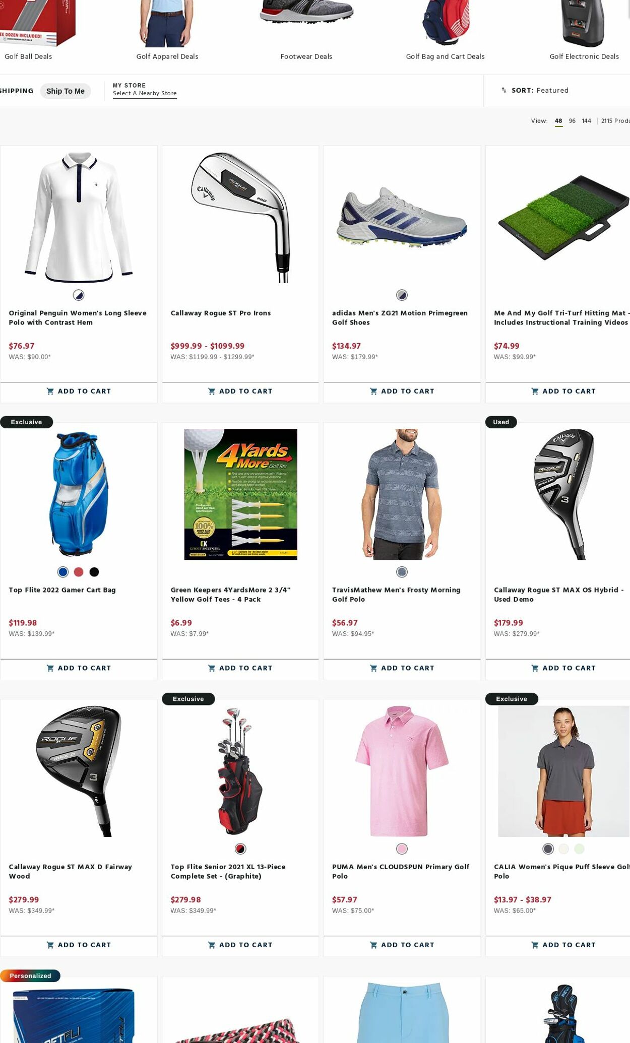 Weekly ad Golf Galaxy 05/15/2023 - 05/21/2023