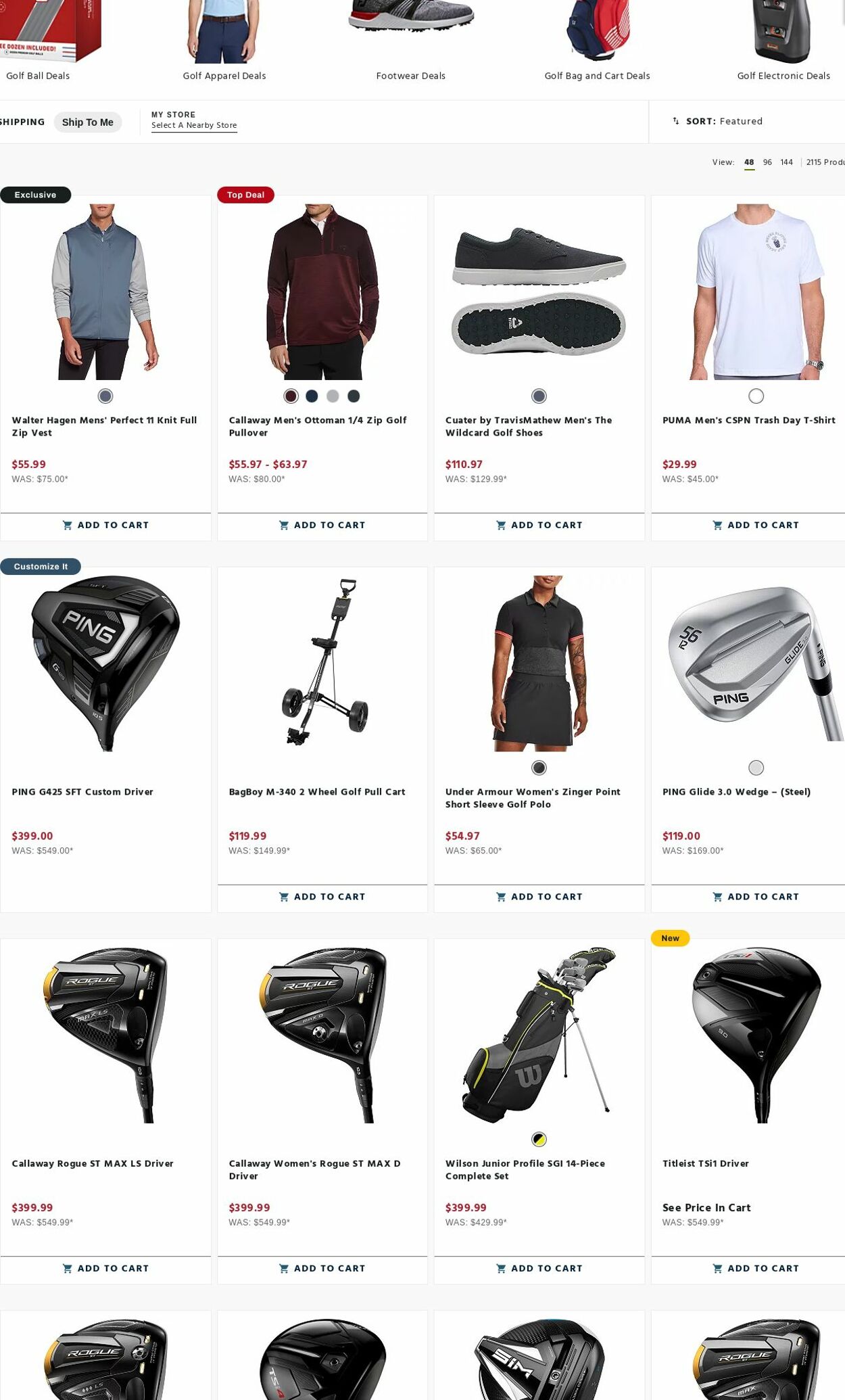 Weekly ad Golf Galaxy 05/15/2023 - 05/21/2023