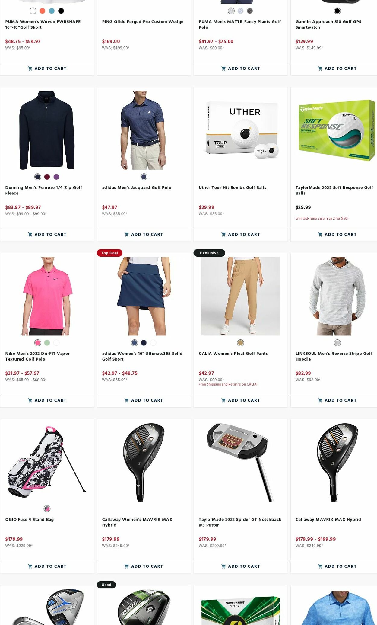 Weekly ad Golf Galaxy 05/15/2023 - 05/21/2023