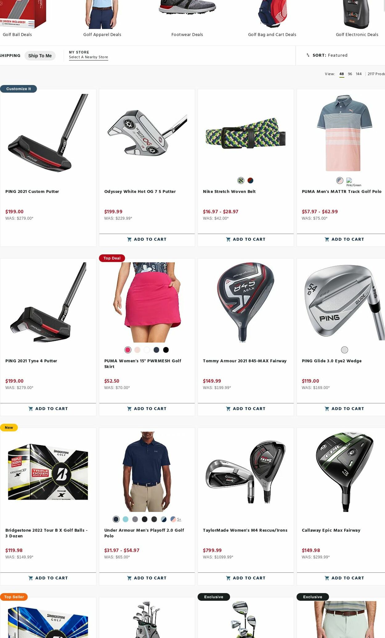 Weekly ad Golf Galaxy 05/15/2023 - 05/21/2023