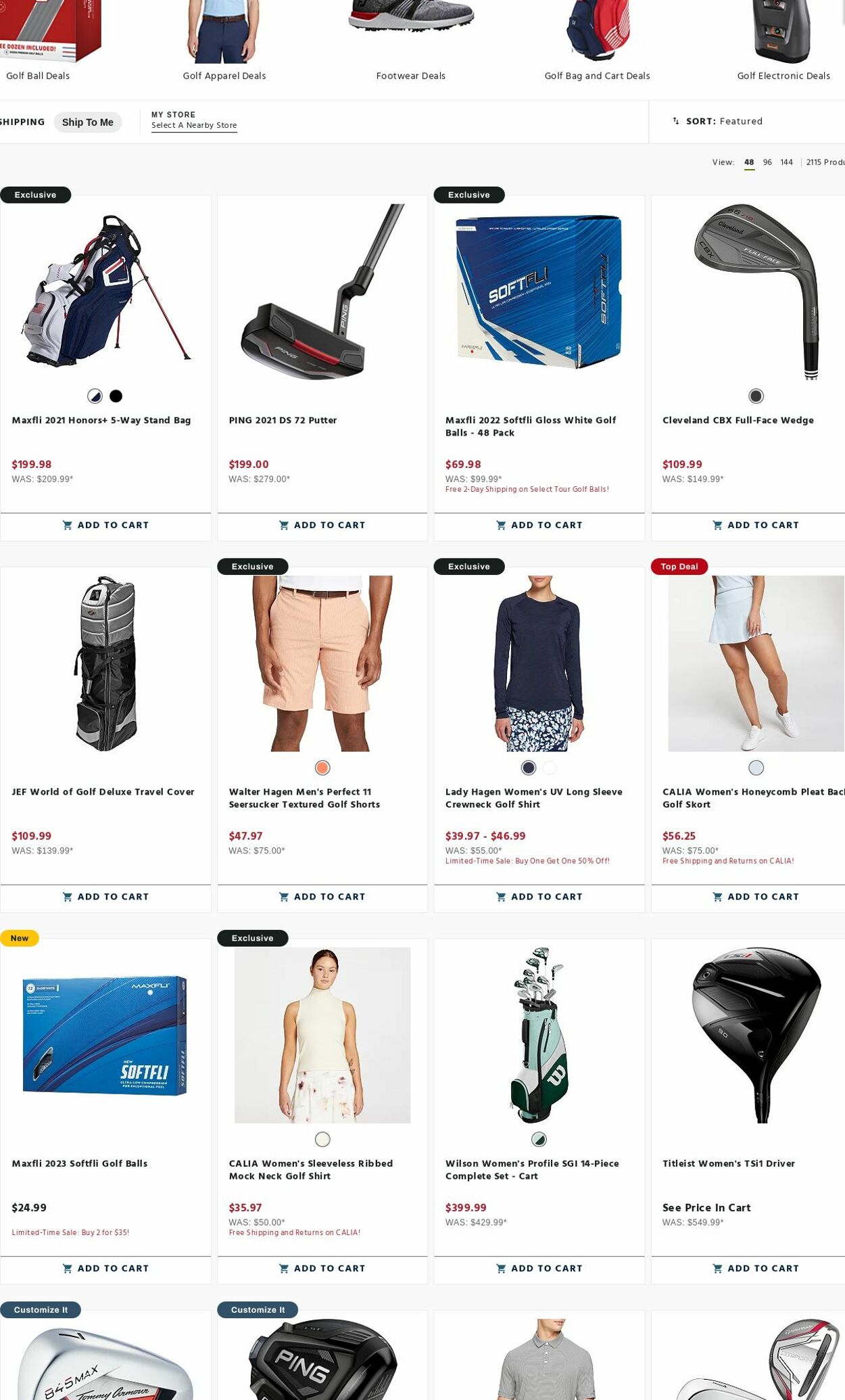 Weekly ad Golf Galaxy 05/15/2023 - 05/21/2023