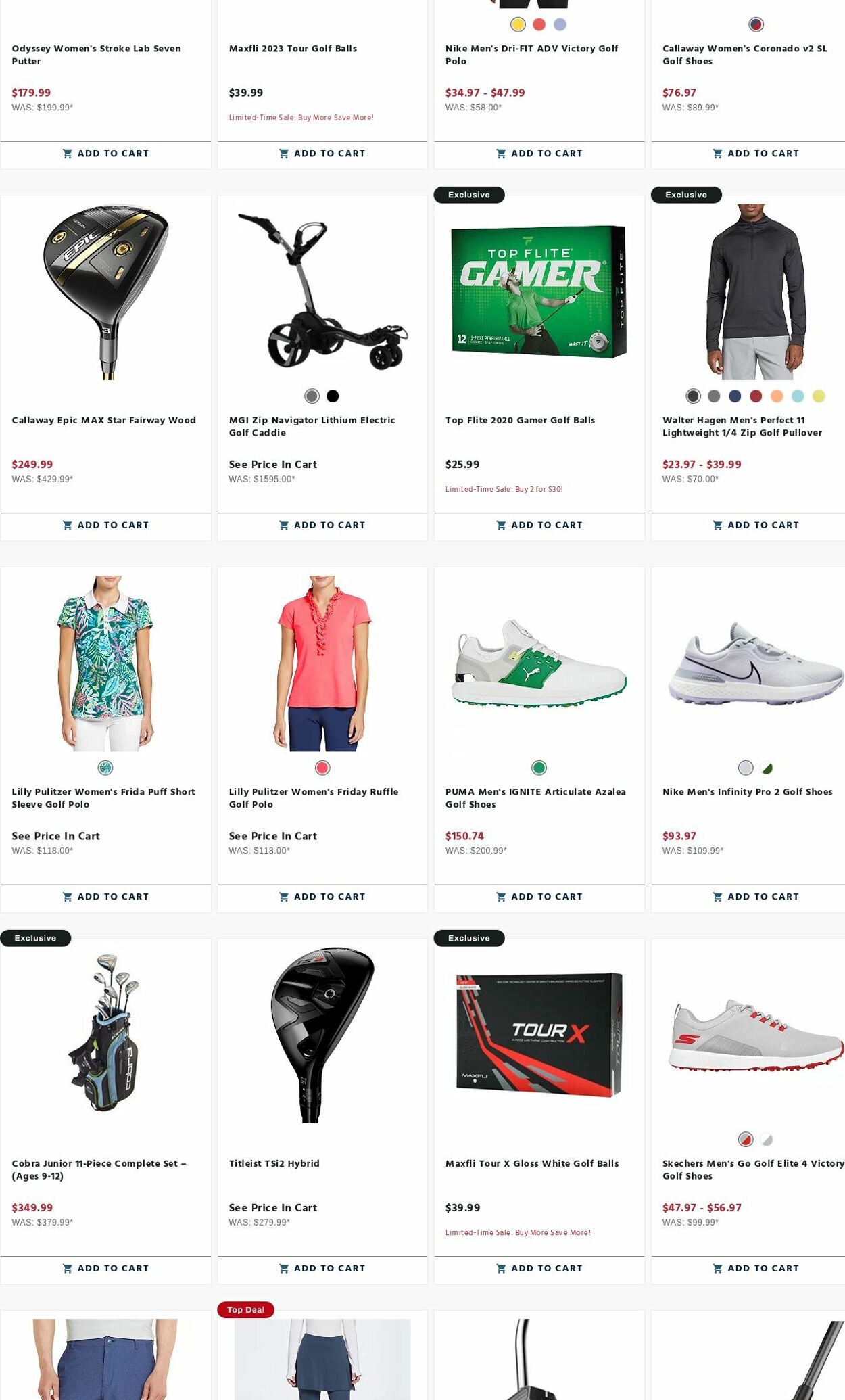 Weekly ad Golf Galaxy 05/15/2023 - 05/21/2023