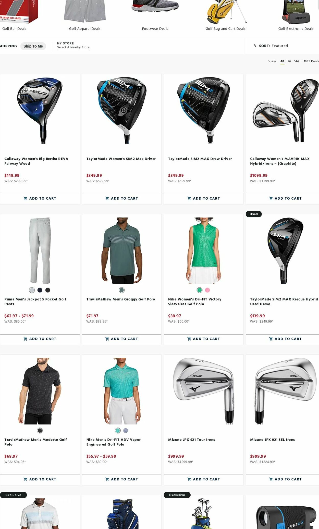 Weekly ad Golf Galaxy 04/10/2023 - 04/16/2023