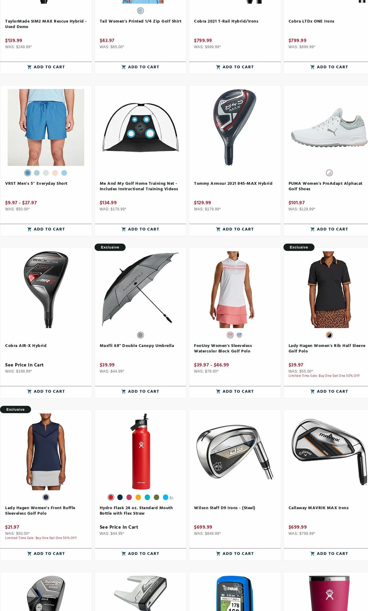 Weekly ad Golf Galaxy 04/10/2023 - 04/16/2023