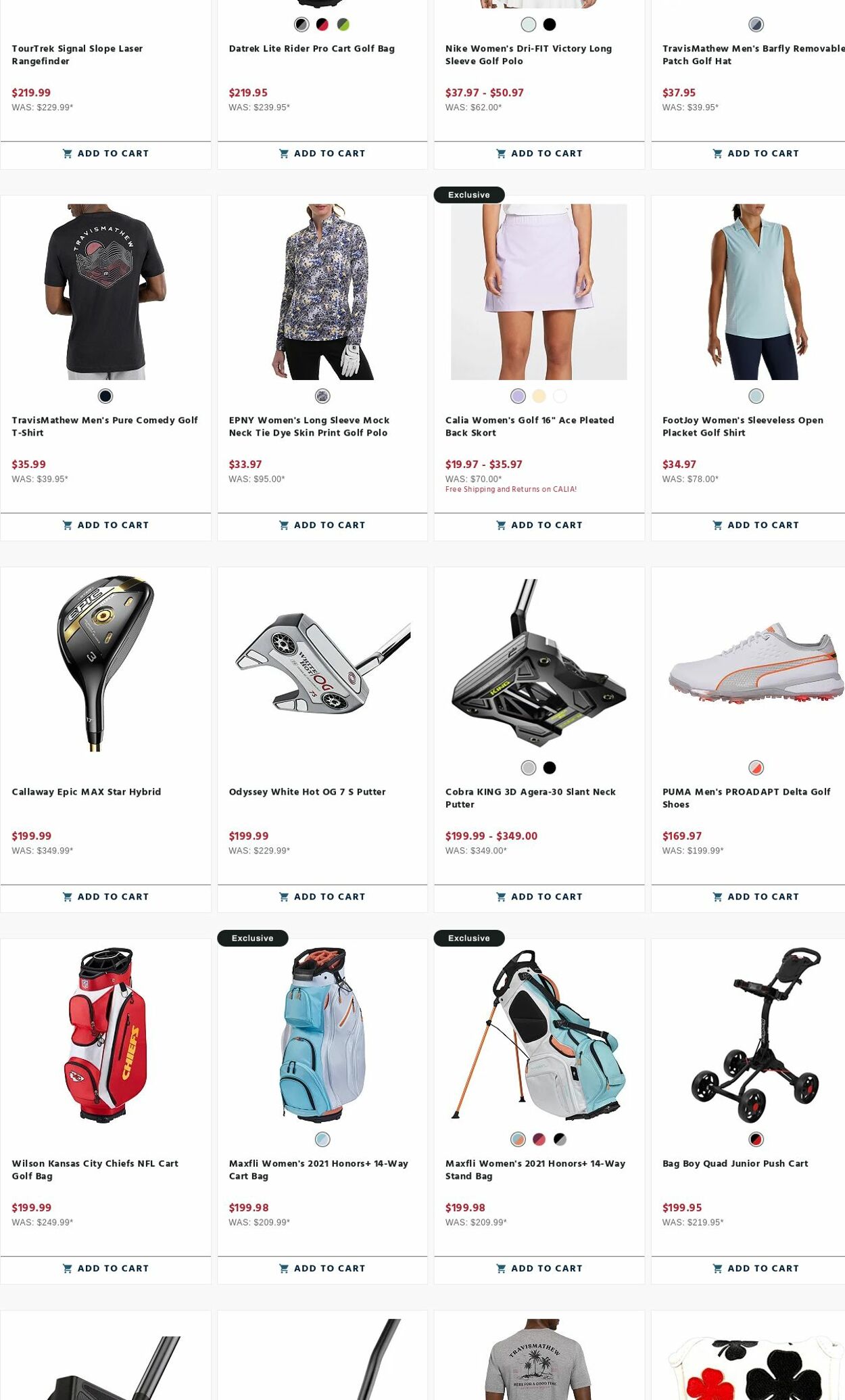 Weekly ad Golf Galaxy 04/10/2023 - 04/16/2023