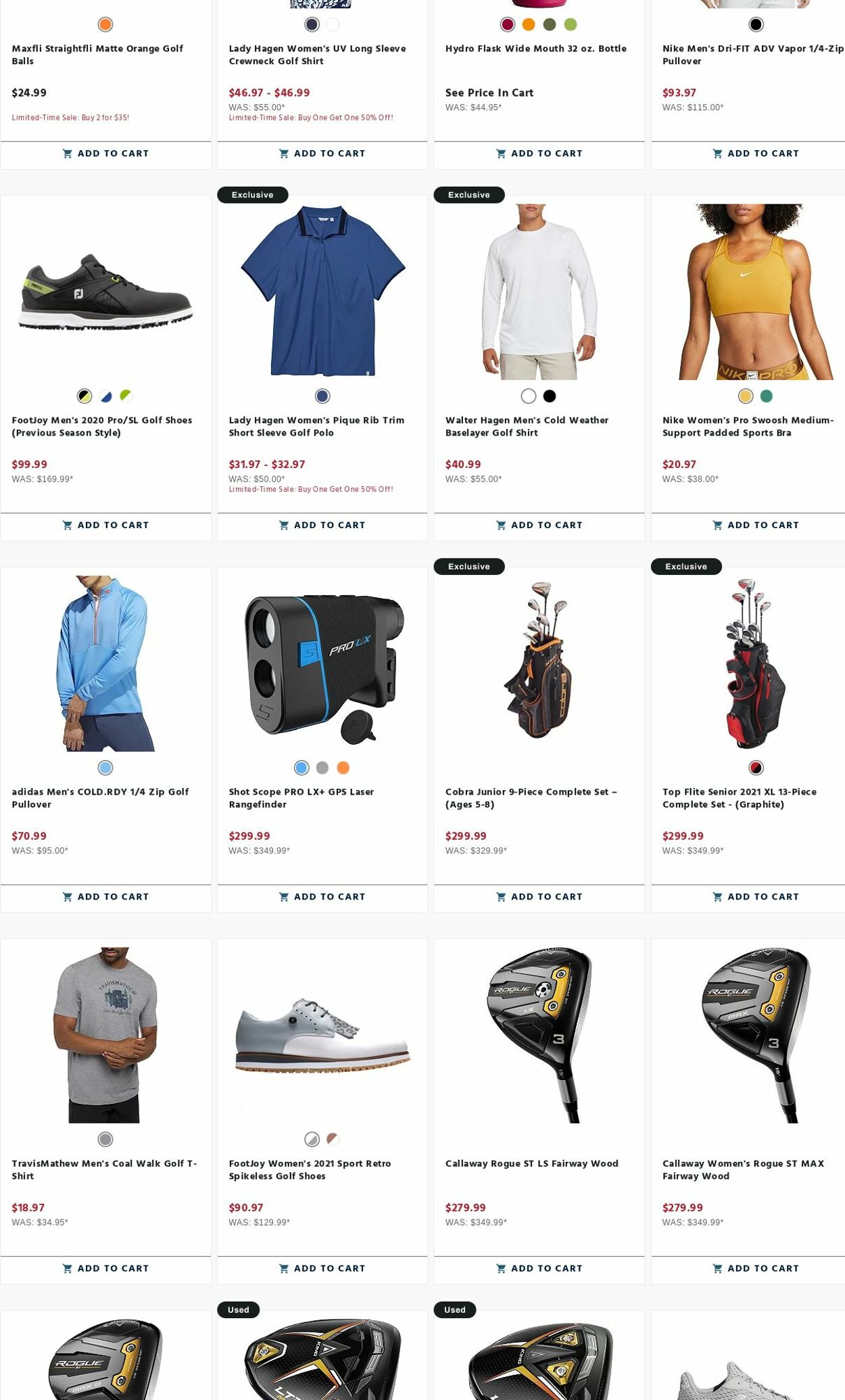 Weekly ad Golf Galaxy 04/10/2023 - 04/16/2023