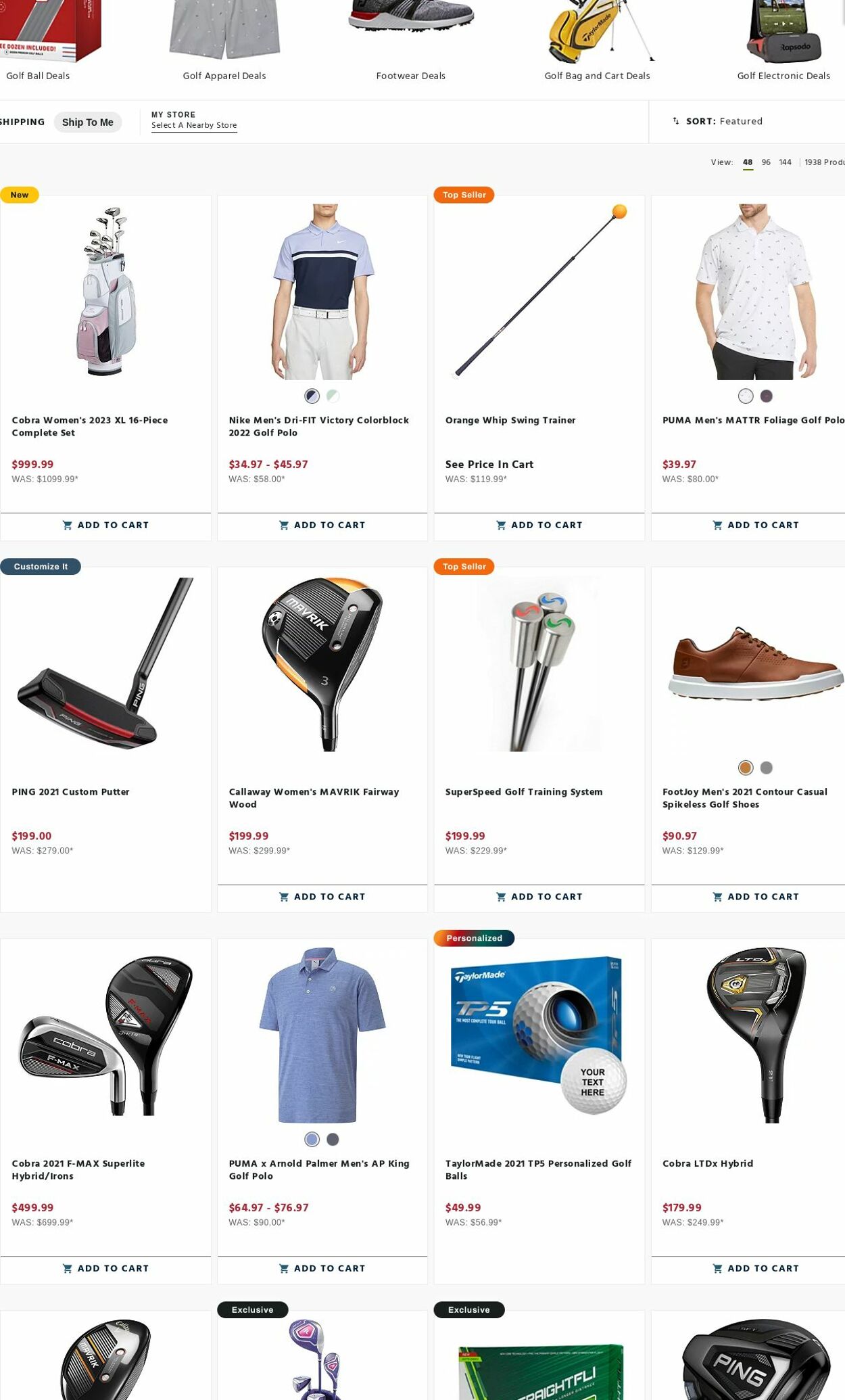 Weekly ad Golf Galaxy 04/10/2023 - 04/16/2023