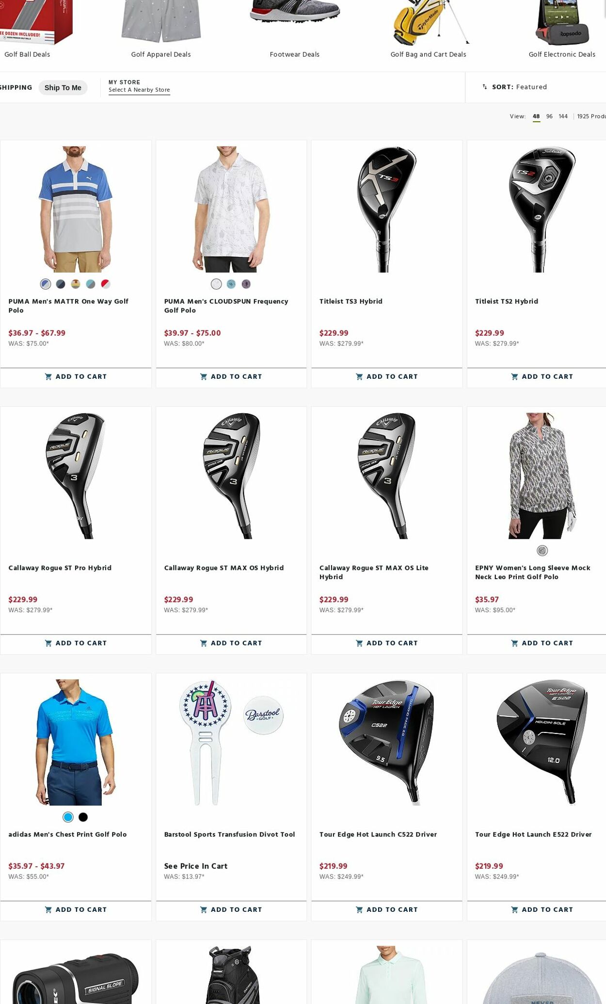 Weekly ad Golf Galaxy 04/10/2023 - 04/16/2023