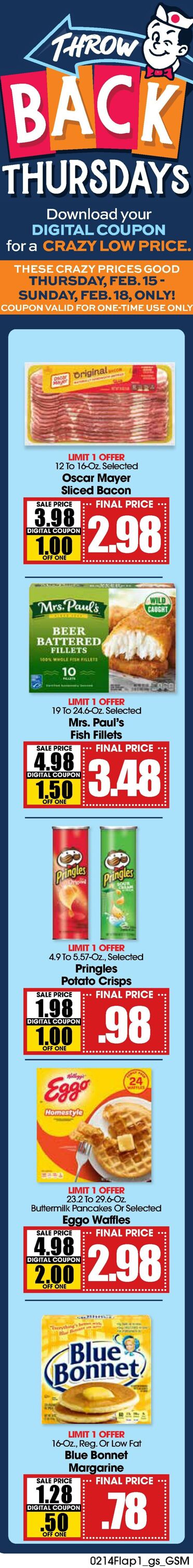 Weekly ad Grant's Supermarkets 02/14/2024 - 02/20/2024