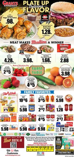 Weekly ad Grant's Supermarkets 02/21/2024 - 02/27/2024