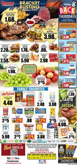 Weekly ad Grant's Supermarkets 04/24/2024 - 04/30/2024