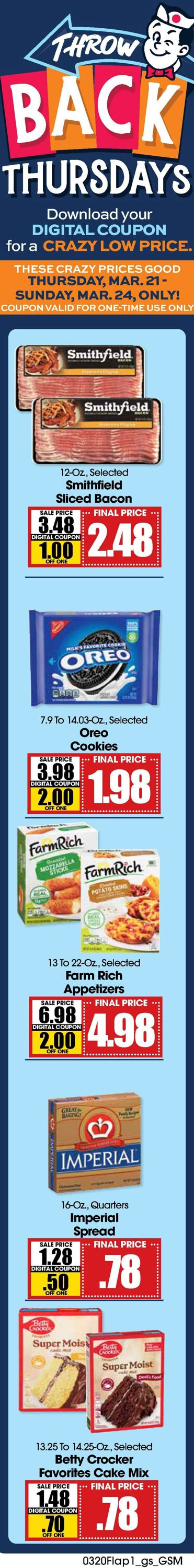 Weekly ad Grant's Supermarkets 03/20/2024 - 03/26/2024