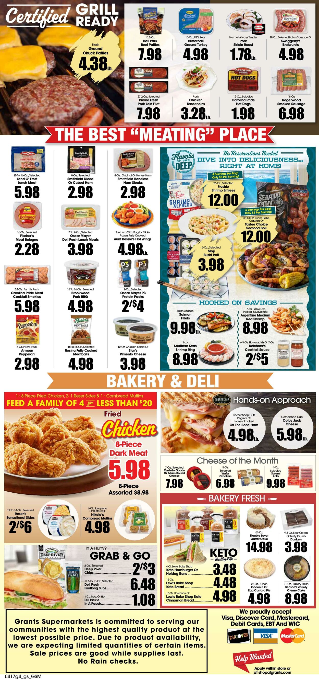 Weekly ad Grant's Supermarkets 04/17/2024 - 04/23/2024