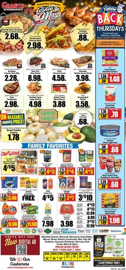Weekly ad Grant's Supermarkets 06/19/2024 - 06/25/2024